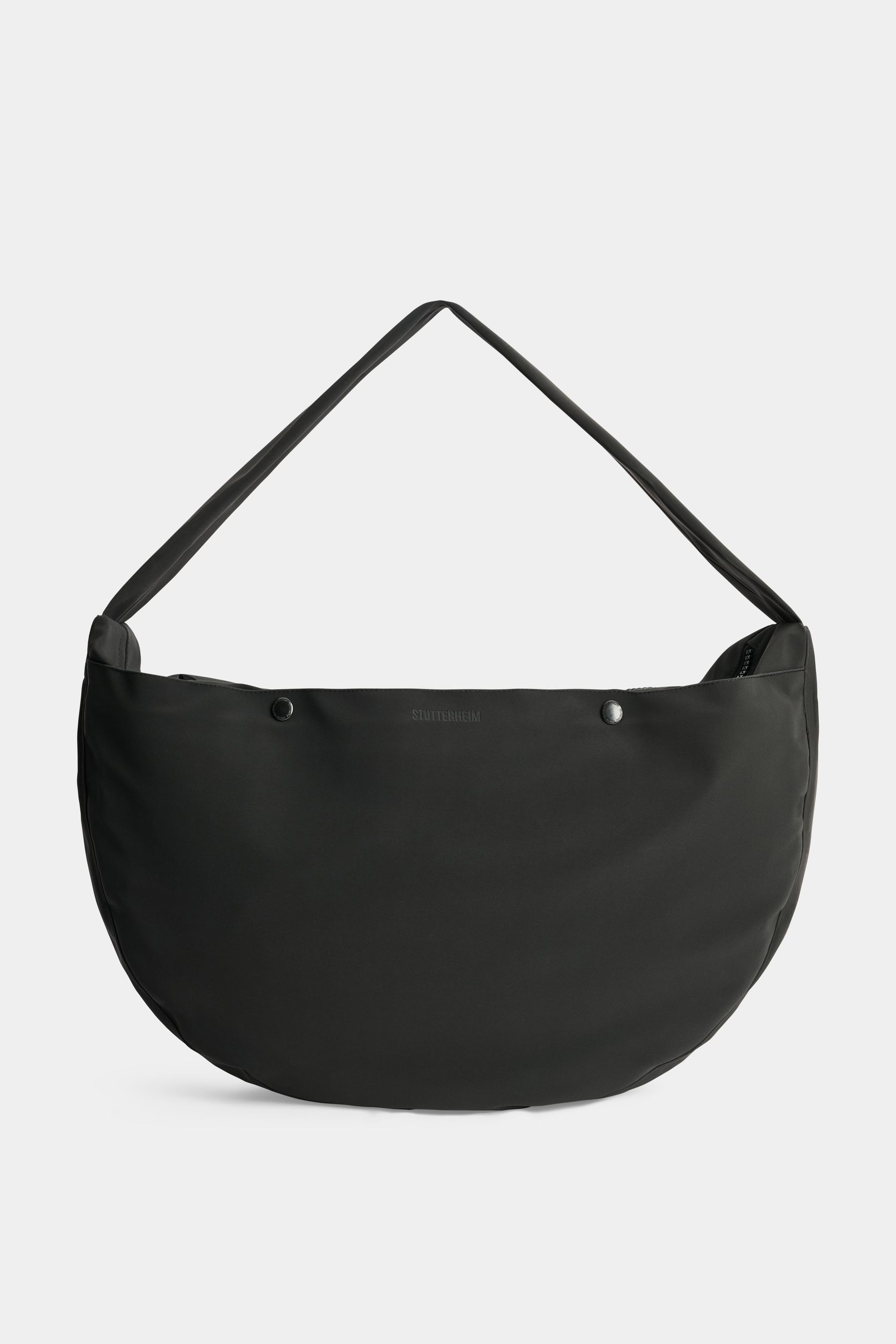 stutterheim adam bag matte black accessories bags crossbody-bags