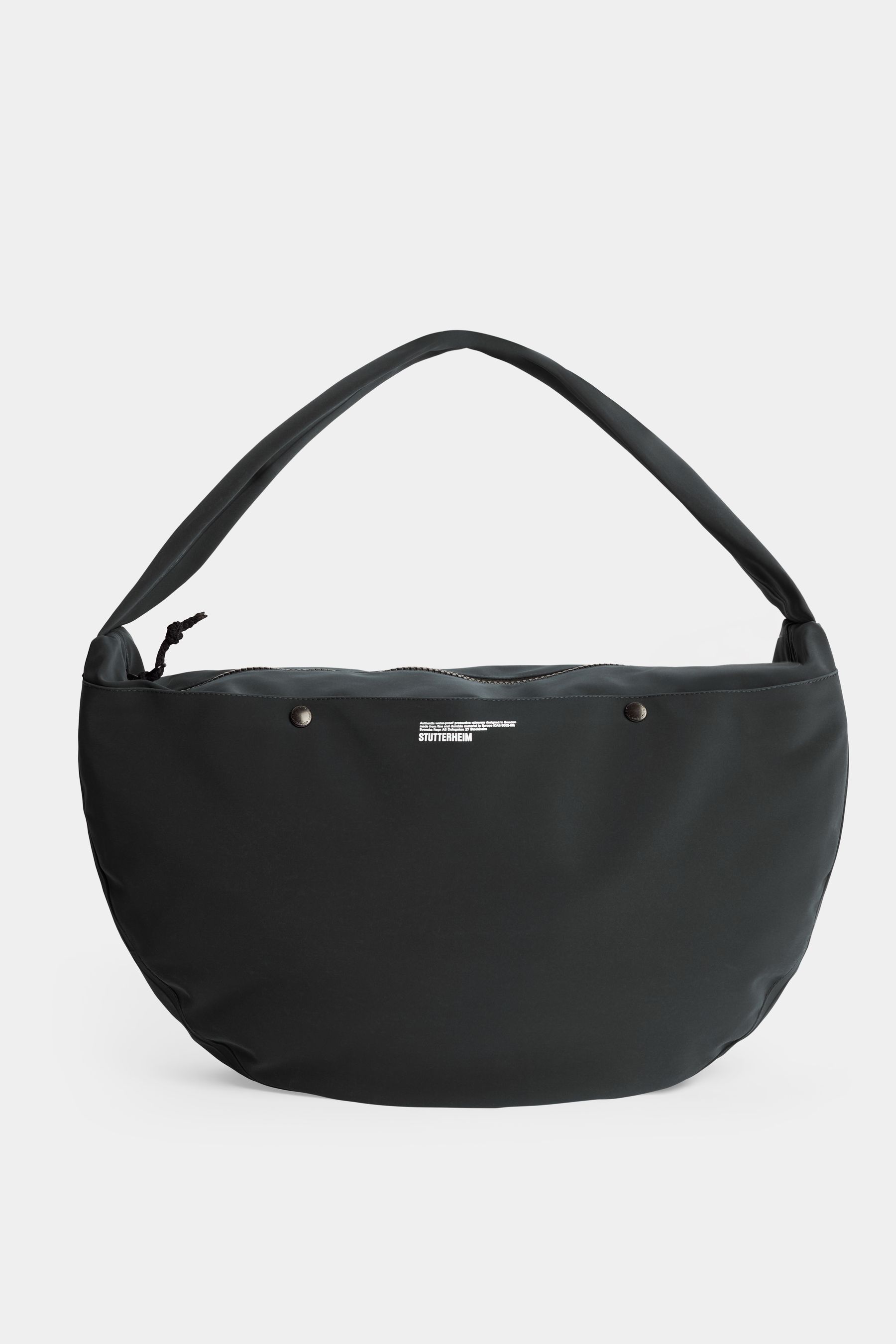 stutterheim adam bag matte black accessories bags crossbody-bags