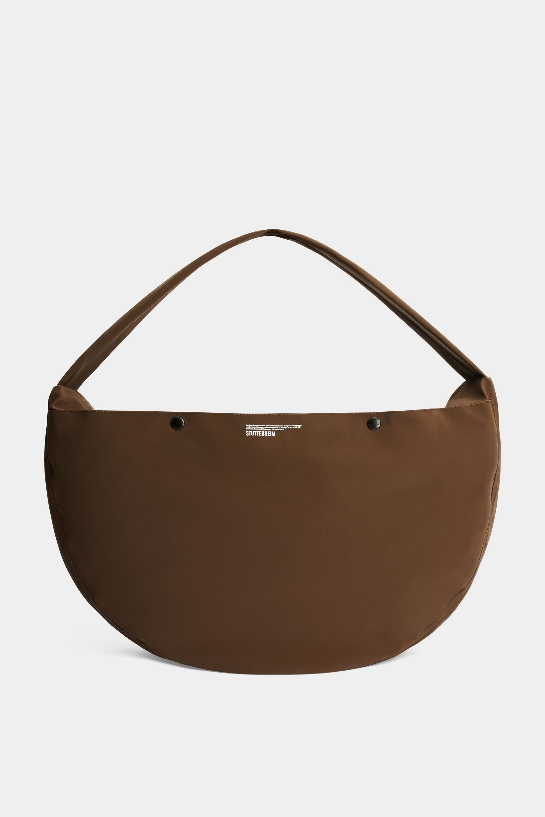stutterheim adam bag matte dark brown accessories bags crossbody-bags