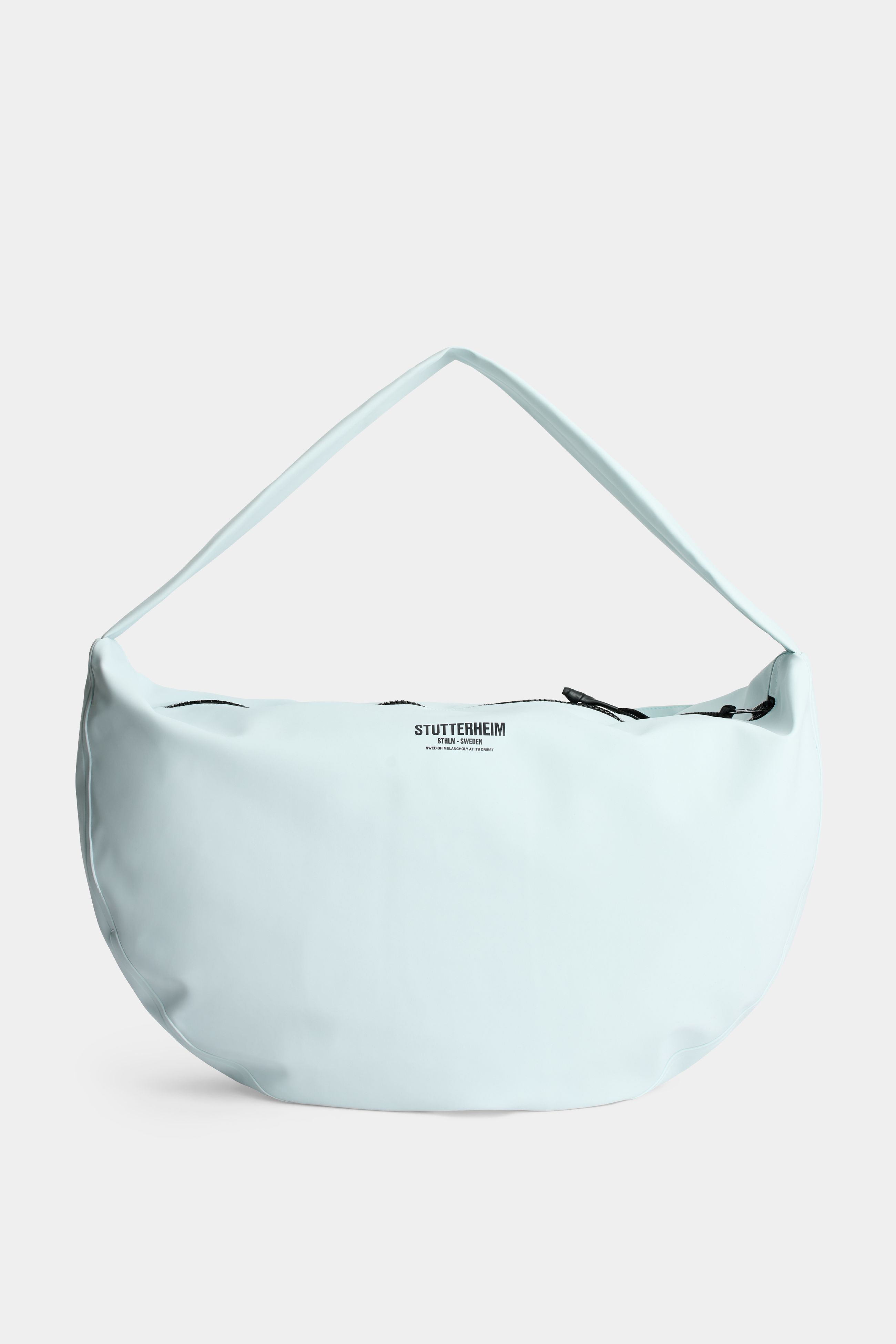 stutterheim adam bag matte frost grey accessories bags crossbody-bags