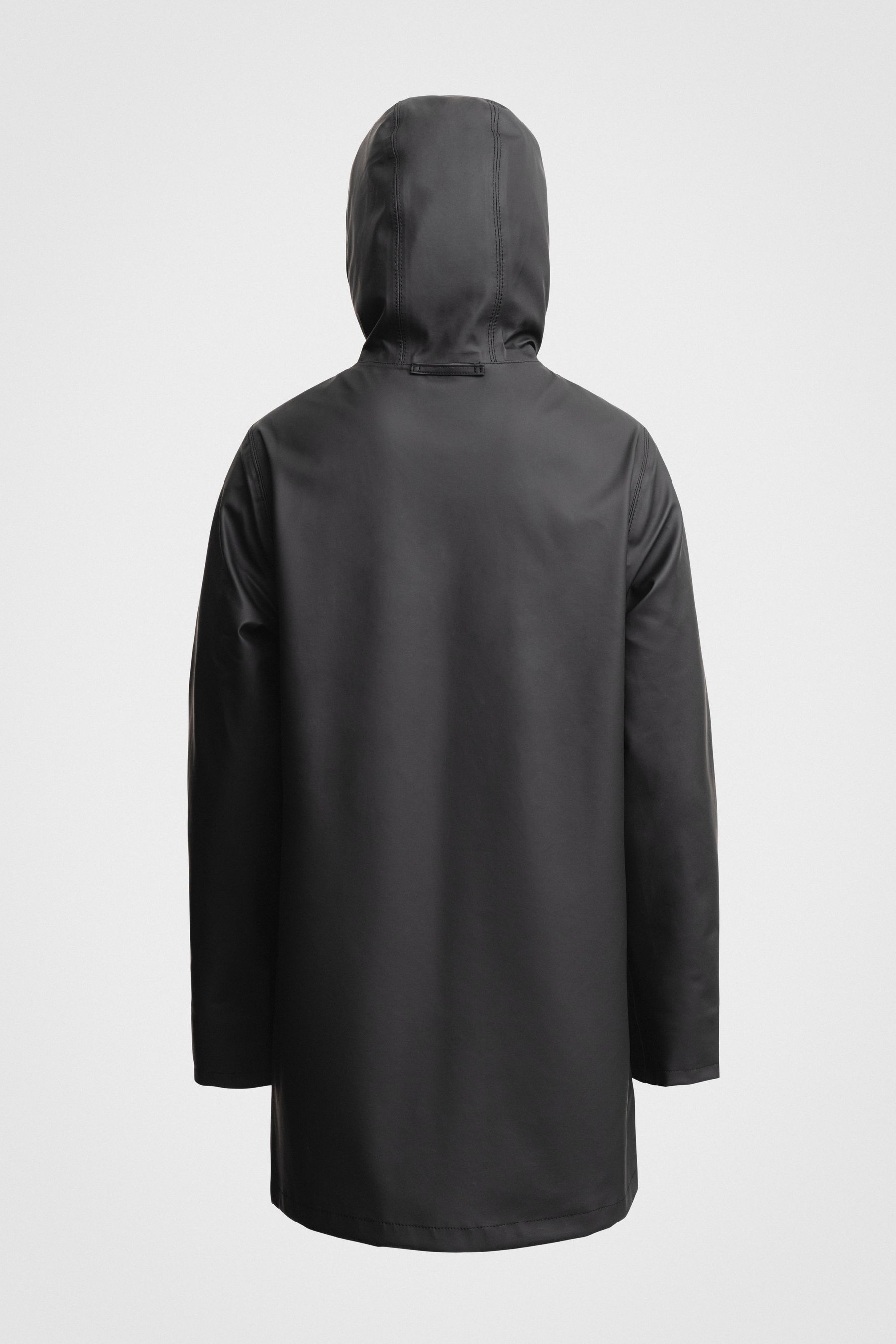 stutterheim arholma raincoat black men jackets raincoats