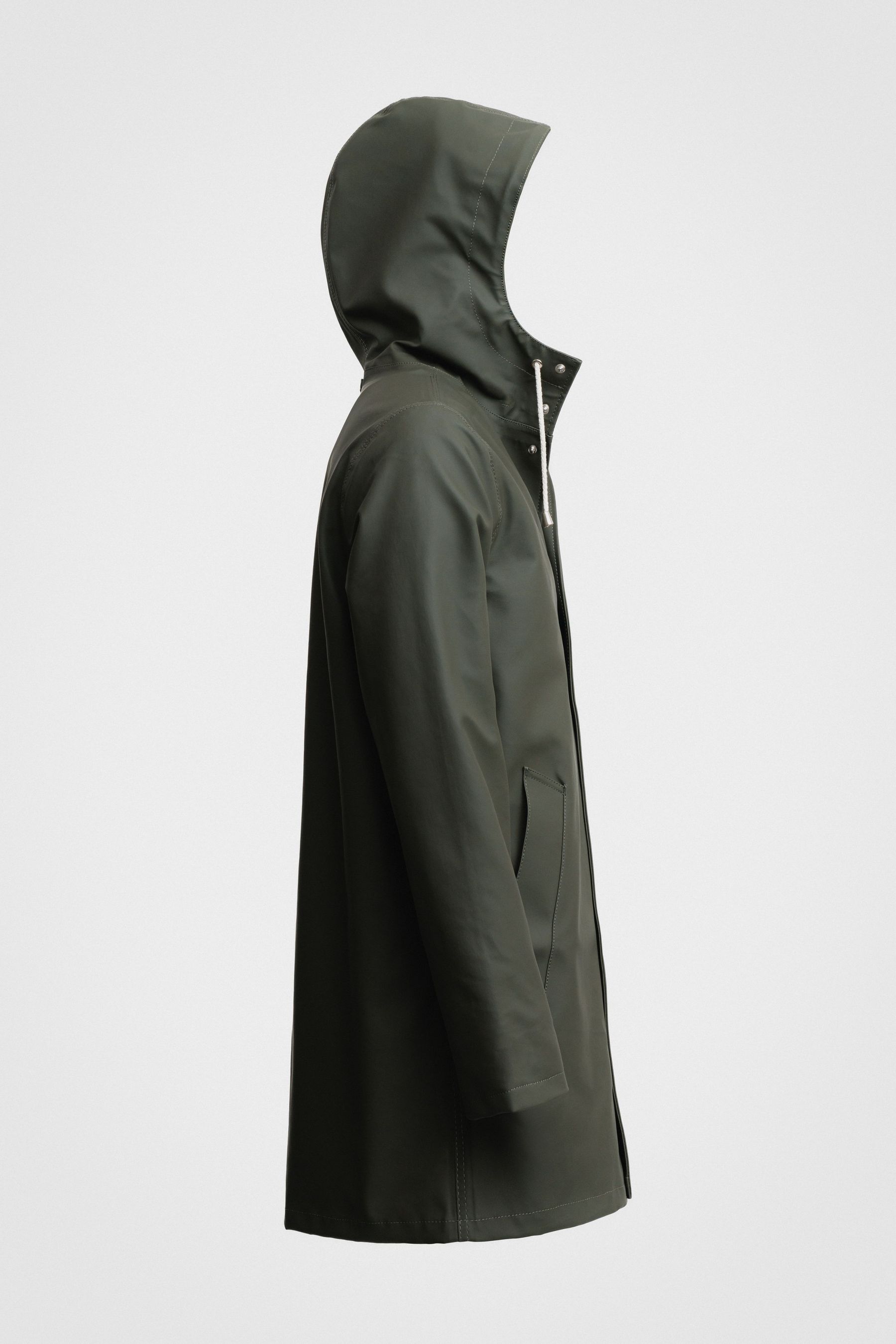 stutterheim arholma raincoat green men jackets raincoats