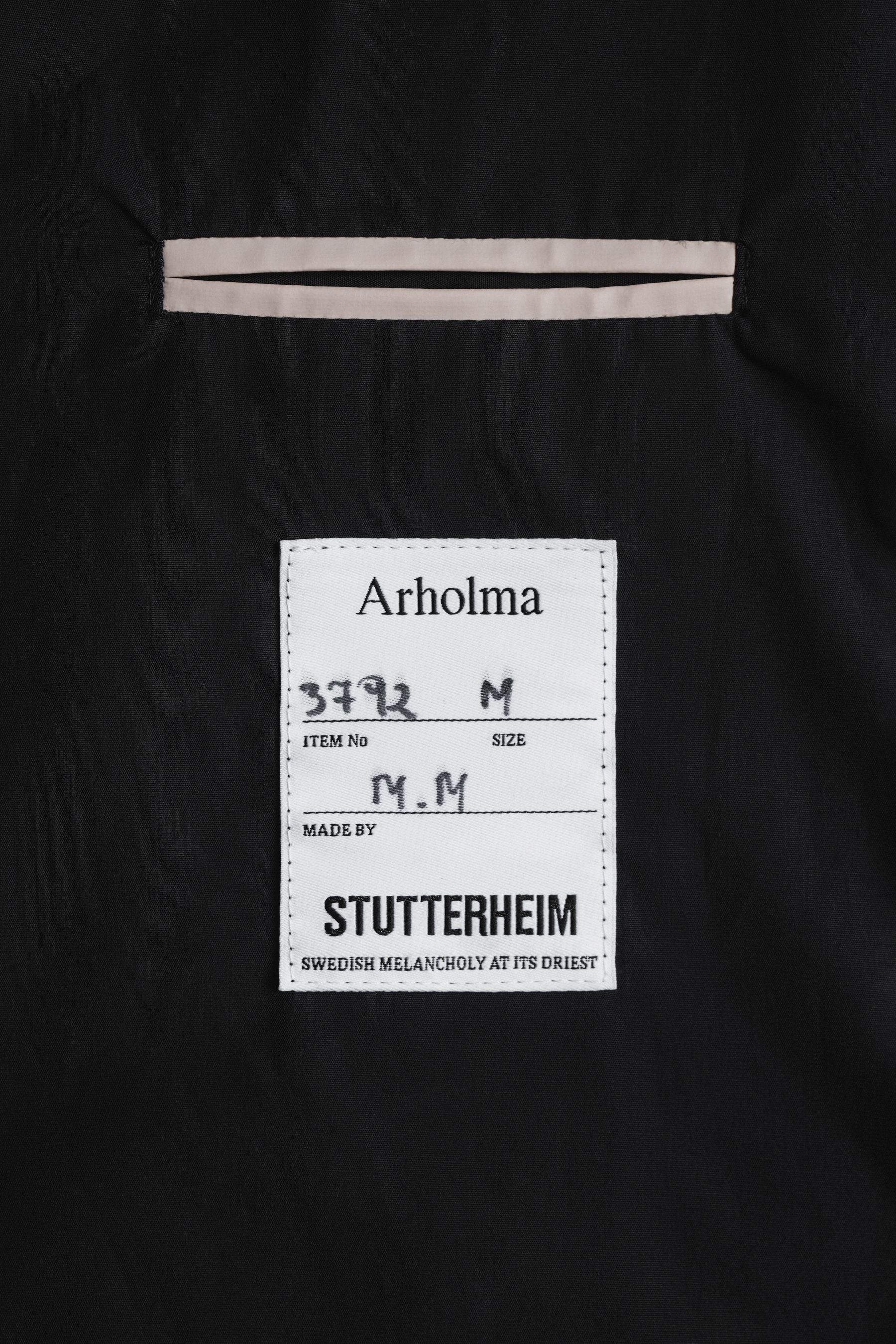 stutterheim arholma raincoat light sand men jackets raincoats