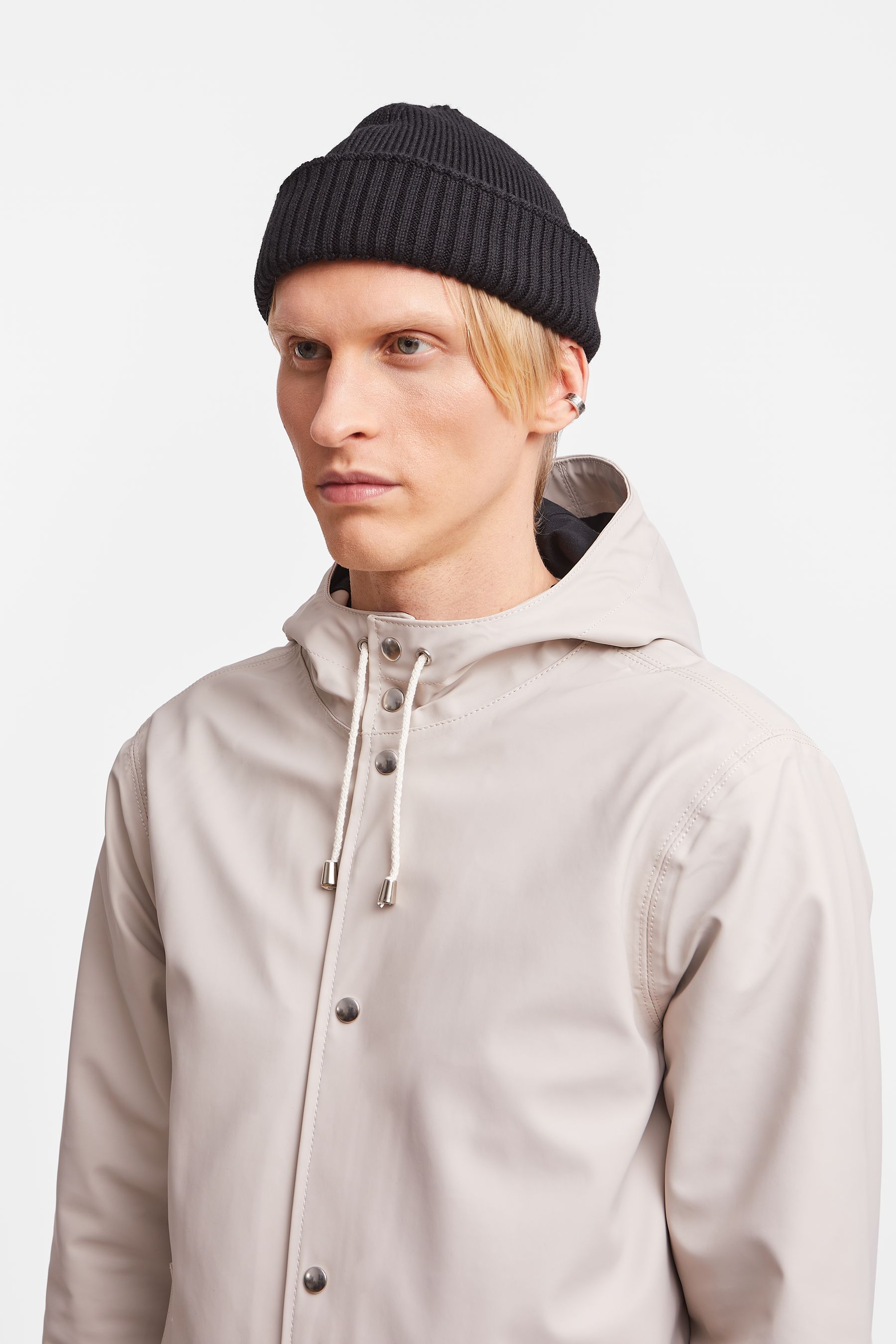 stutterheim arholma raincoat light sand men jackets raincoats