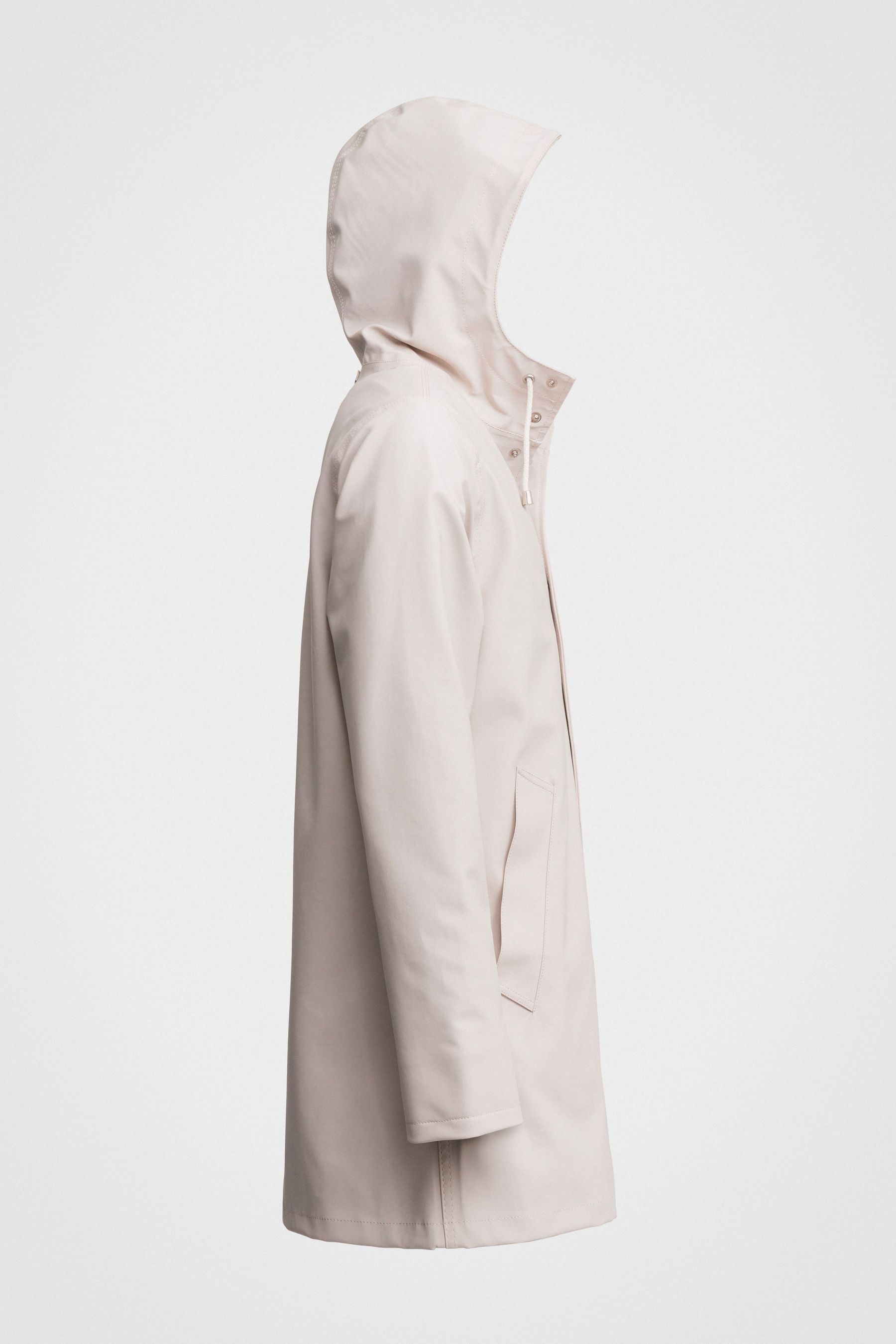 stutterheim arholma raincoat light sand men jackets raincoats