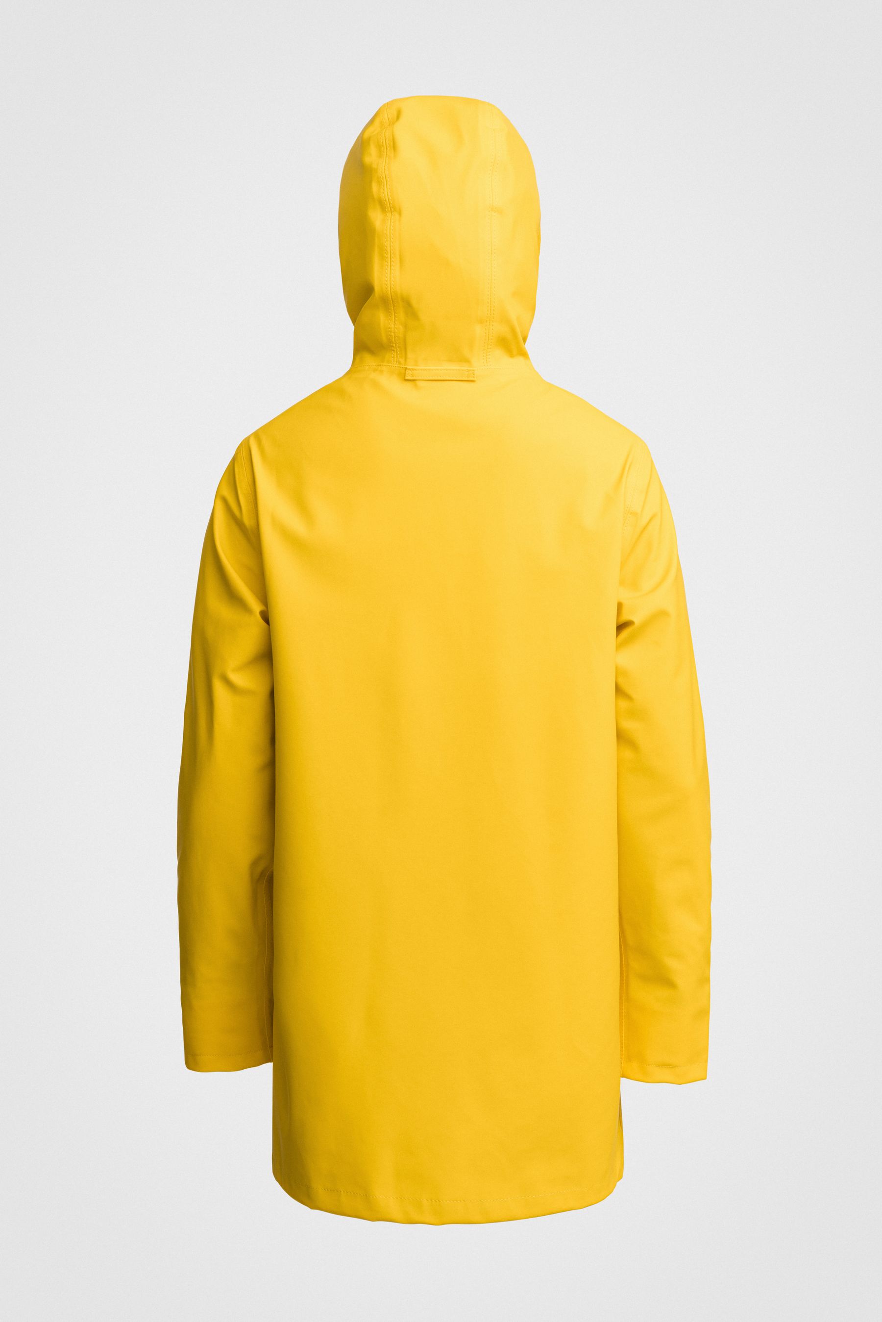 stutterheim arholma raincoat yellow men jackets raincoats