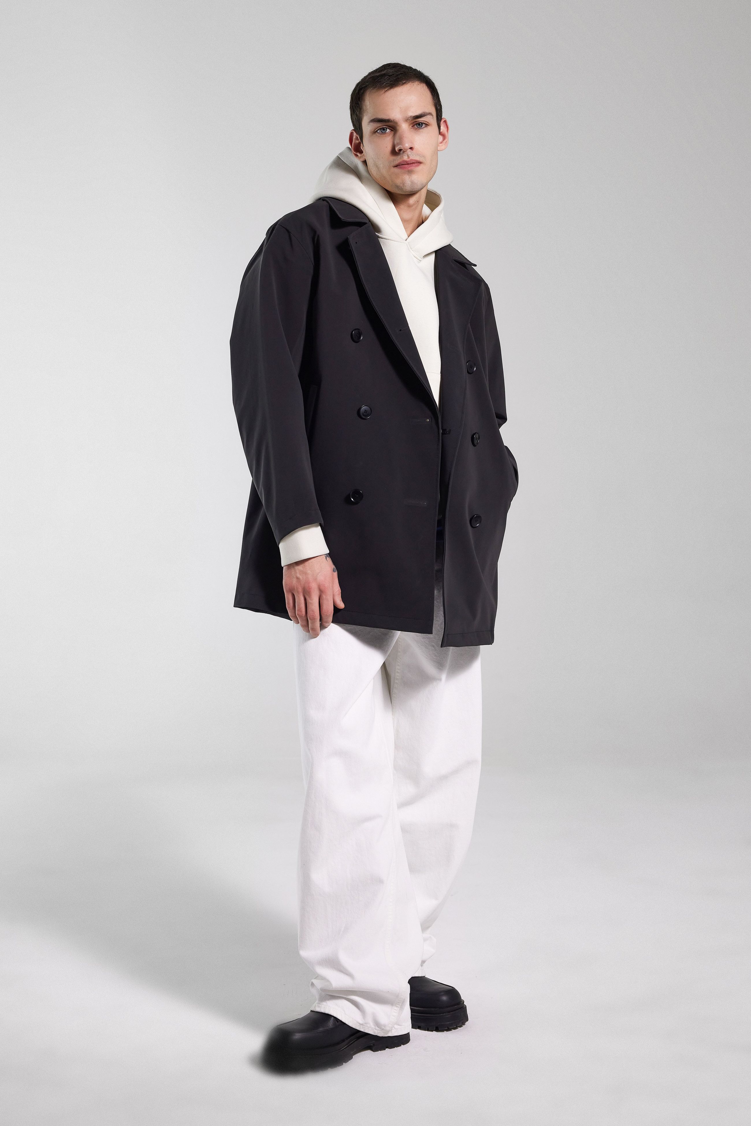 Stutterheim Atvidaberg Raincoat In Black