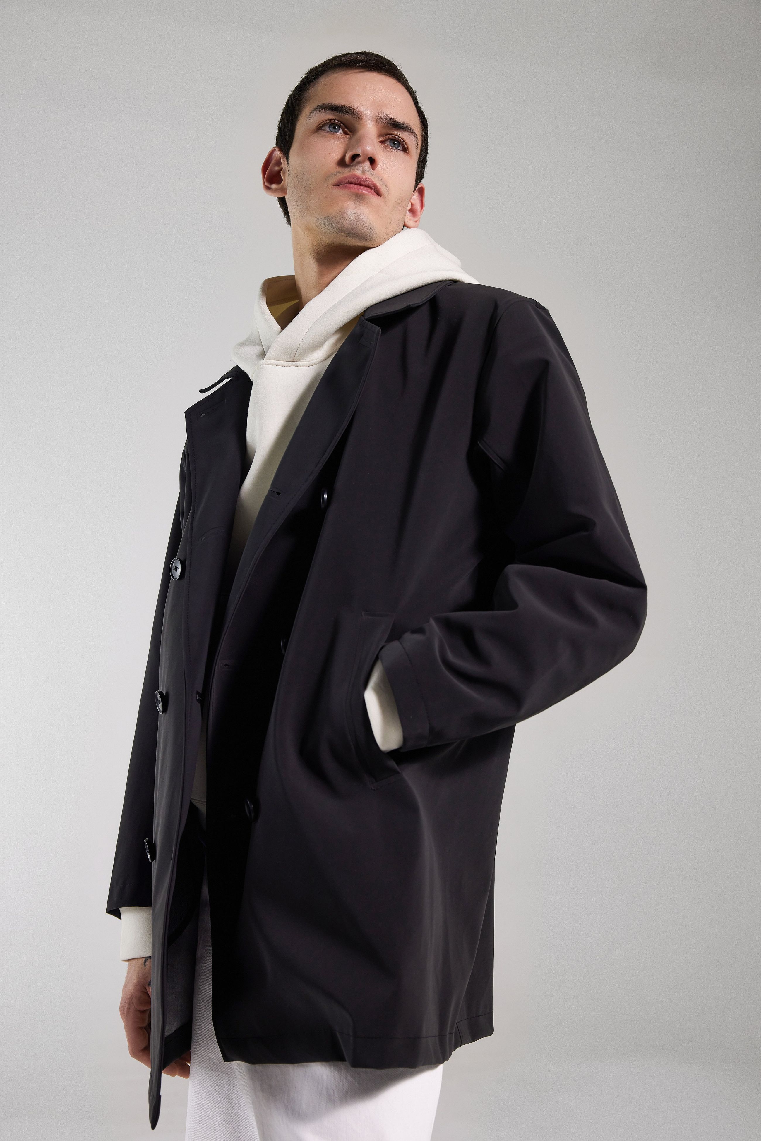 Stutterheim Atvidaberg Raincoat In Black