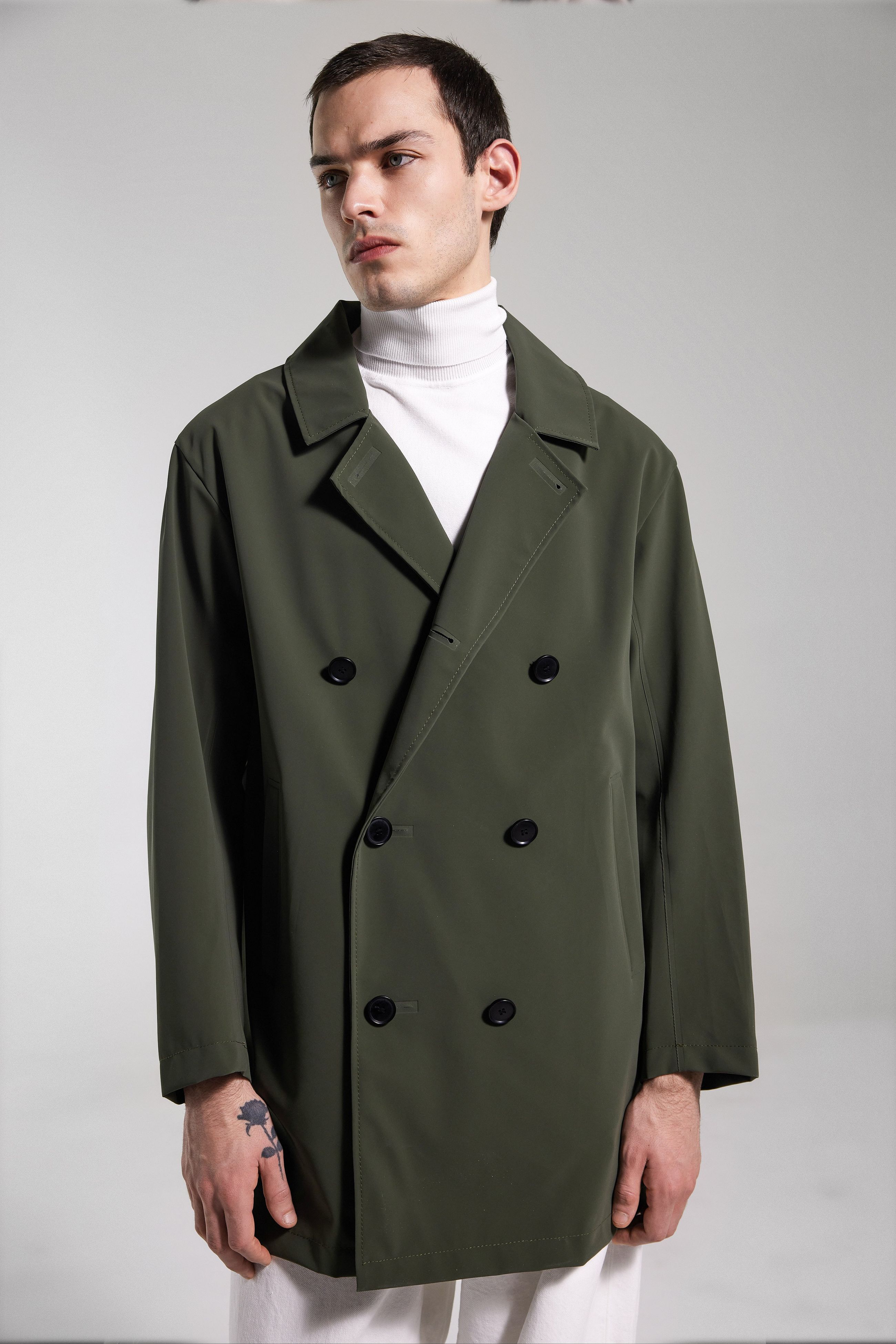 Stutterheim Atvidaberg Raincoat In Green