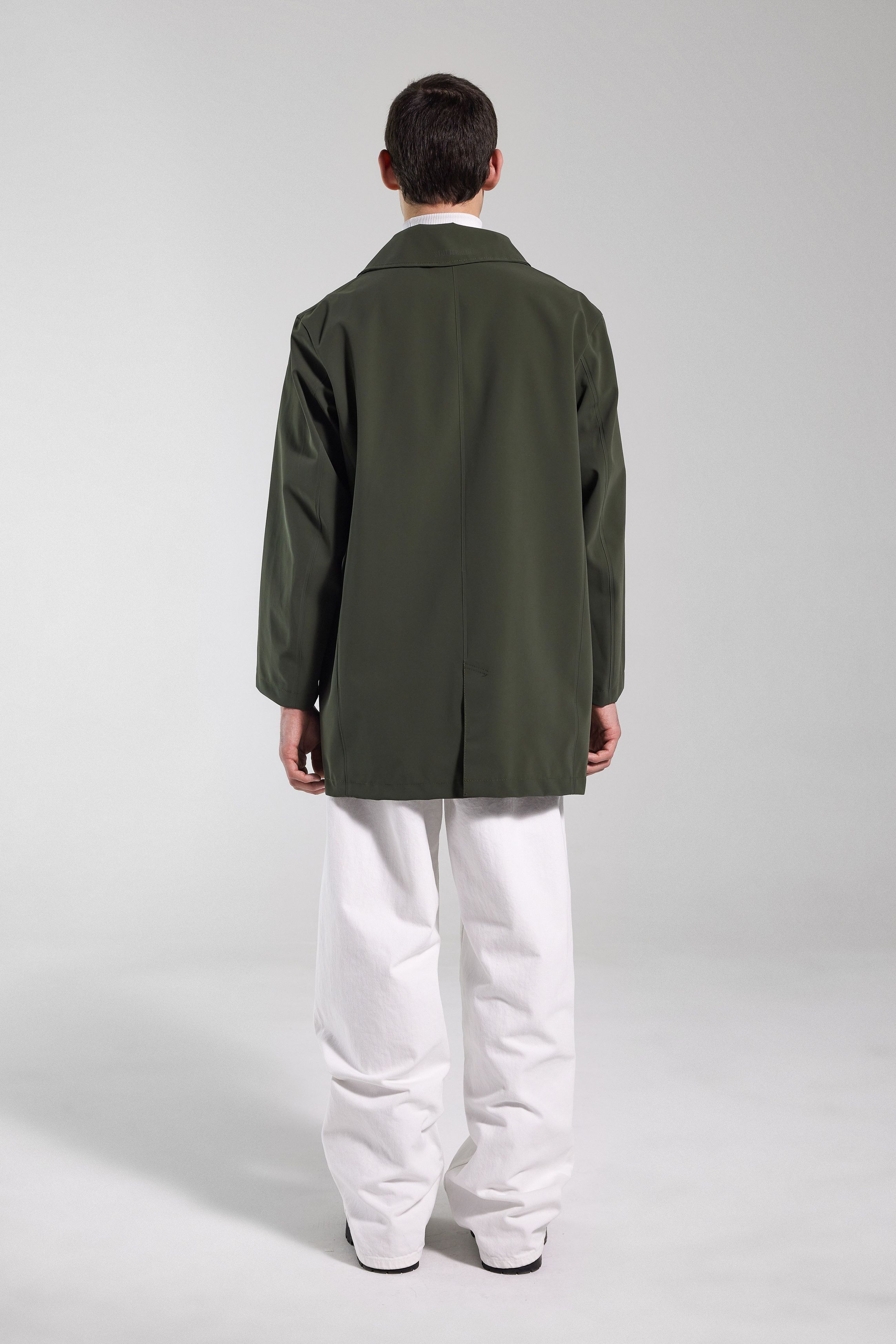 Stutterheim Atvidaberg Raincoat In Green