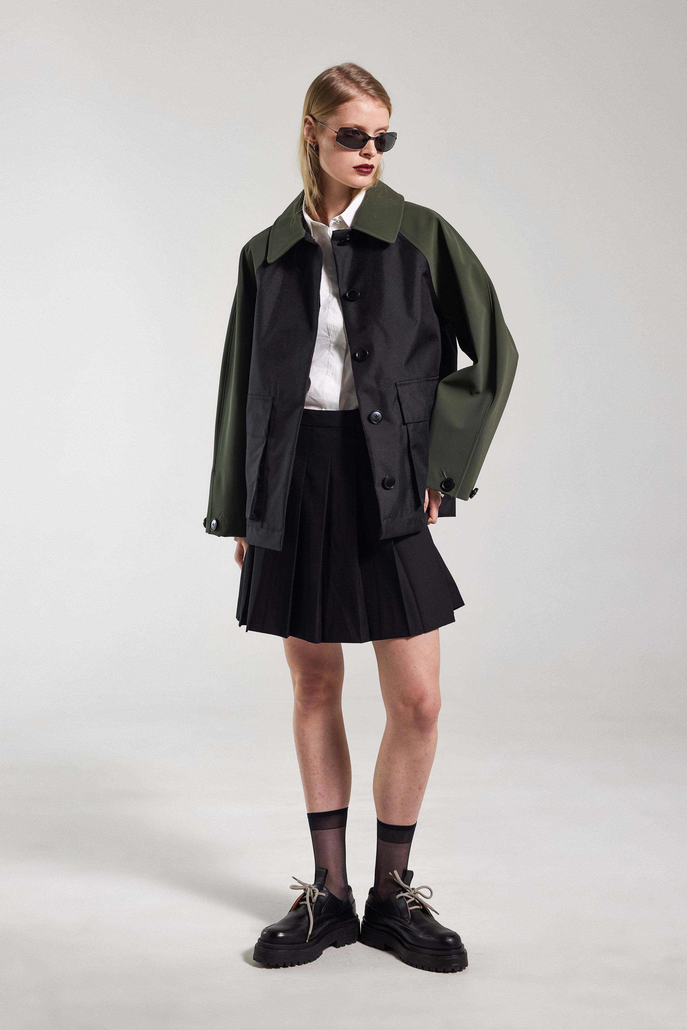 Stutterheim Bandhagen Patch Raincoat In Black