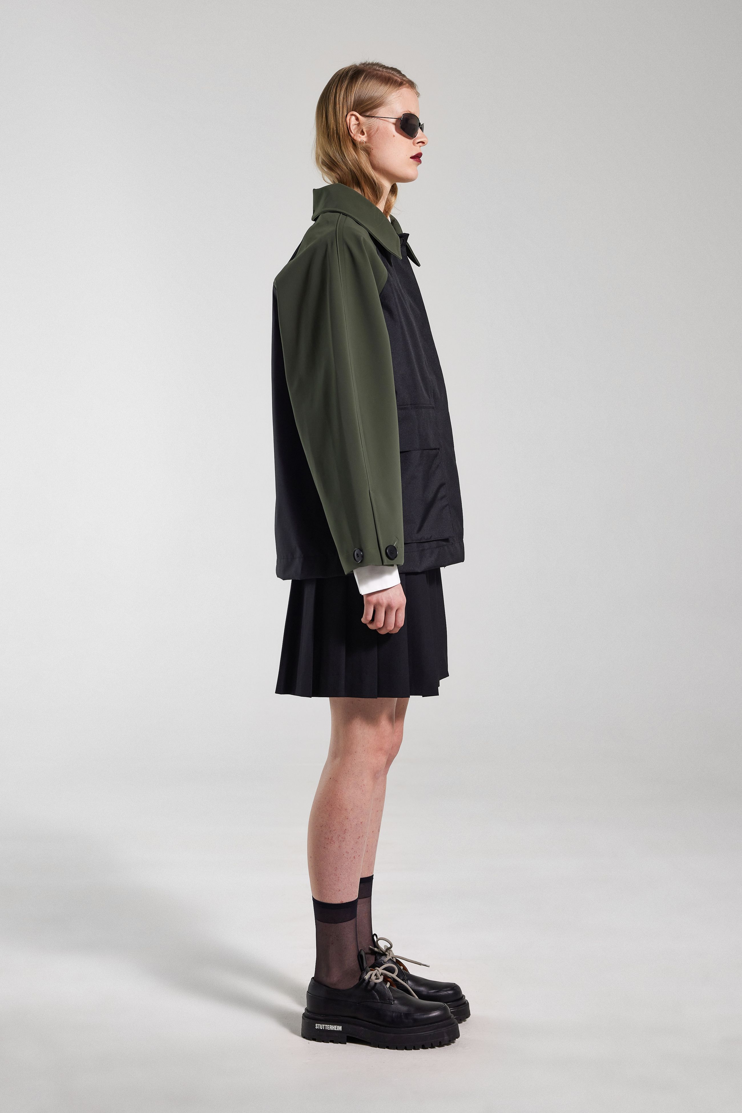 Stutterheim Bandhagen Patch Raincoat In Black