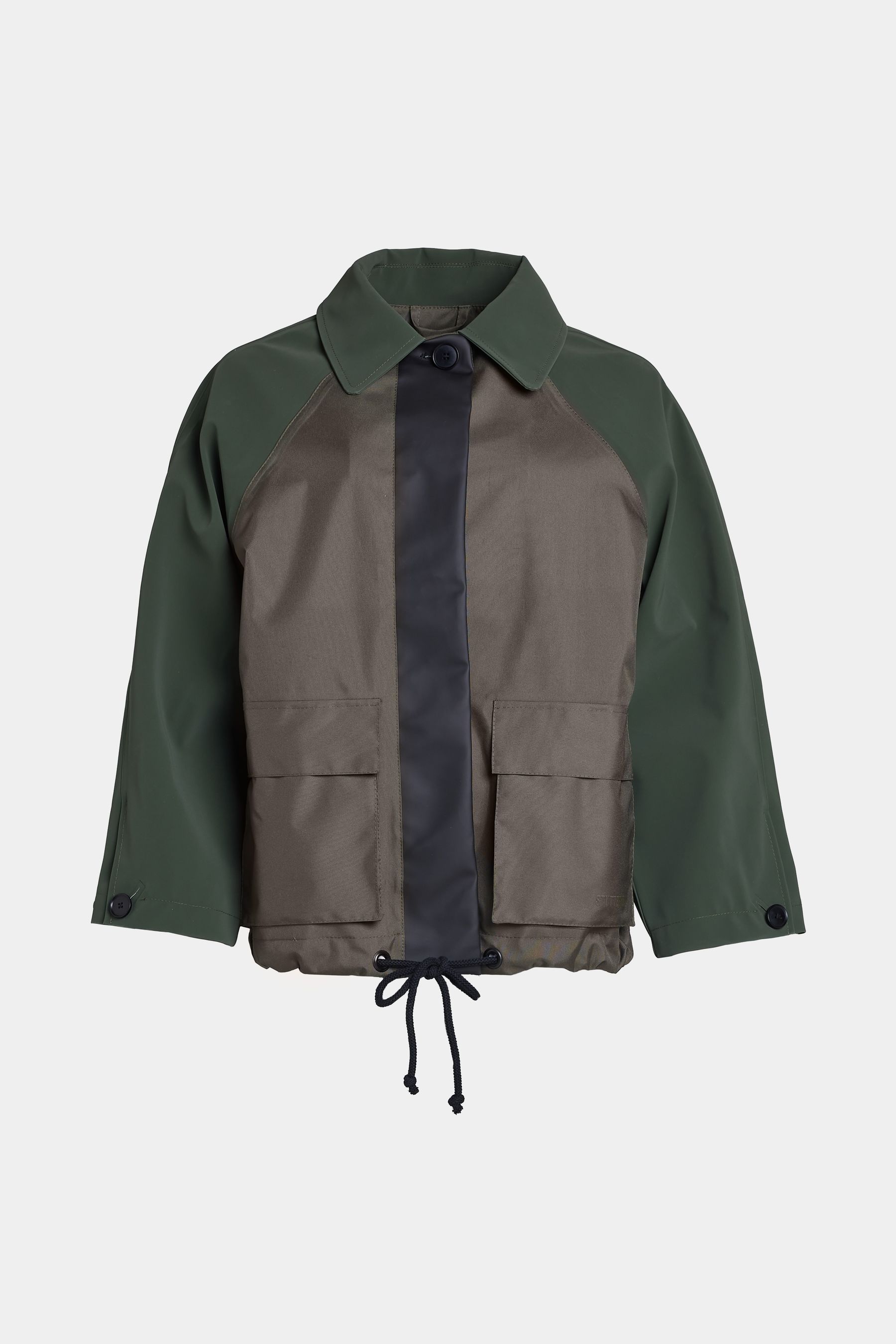 stutterheim bandhagen patch green/green/black women jackets