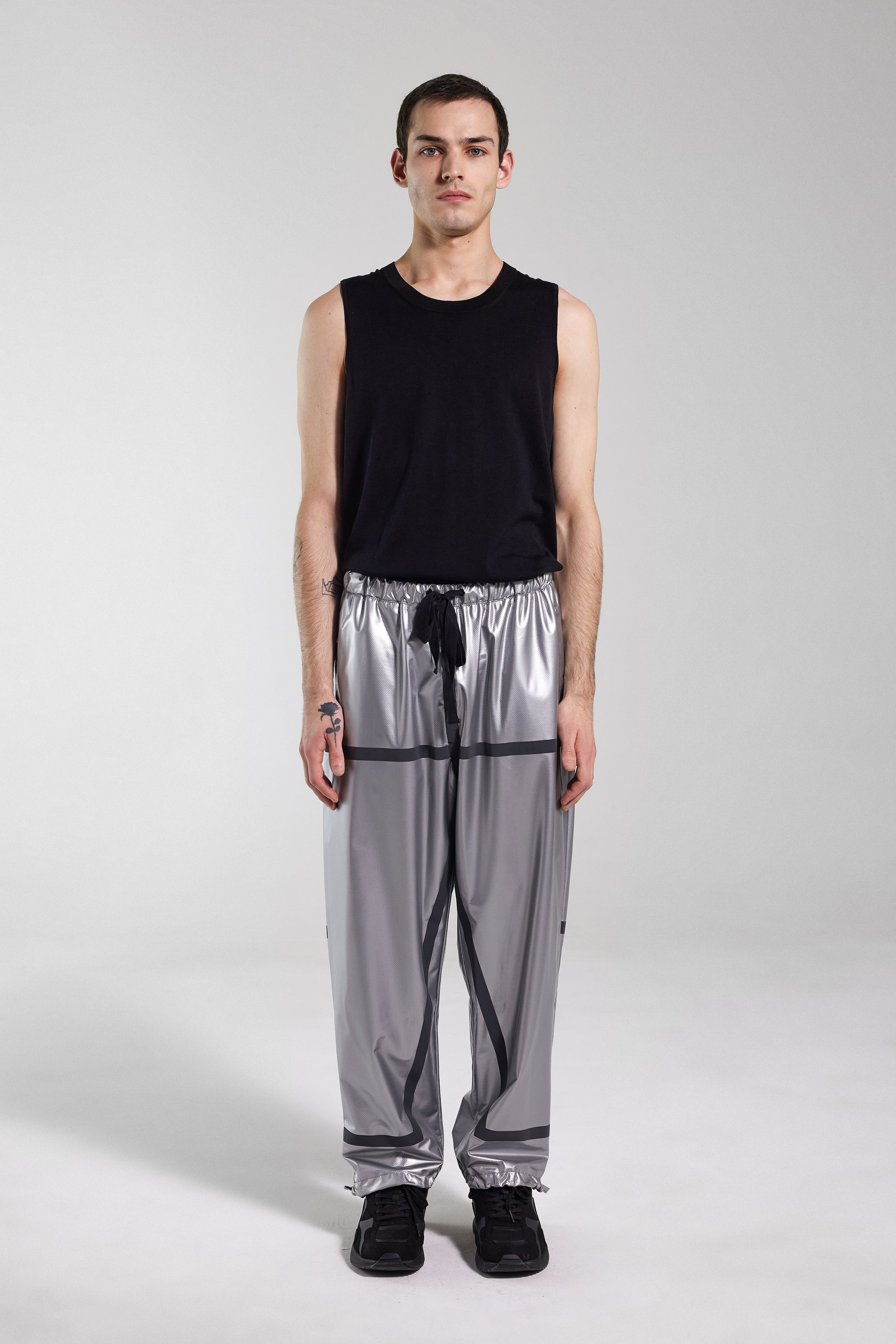 stutterheim bash trouser silver men trousers