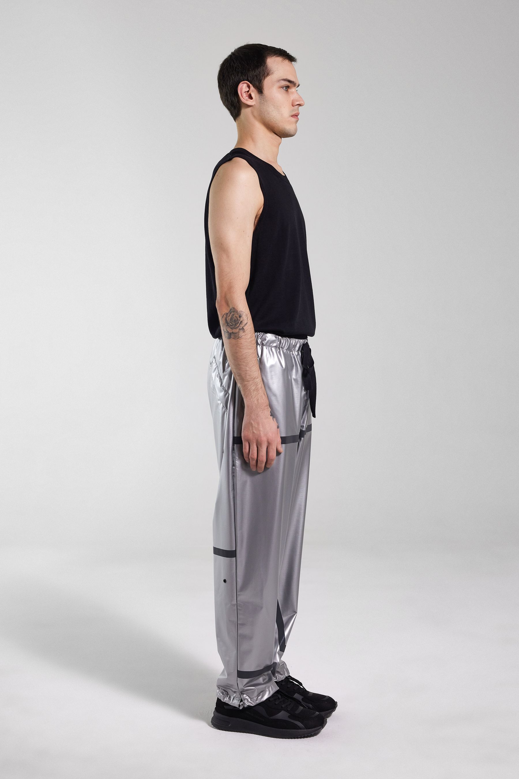 stutterheim bash trouser silver men trousers