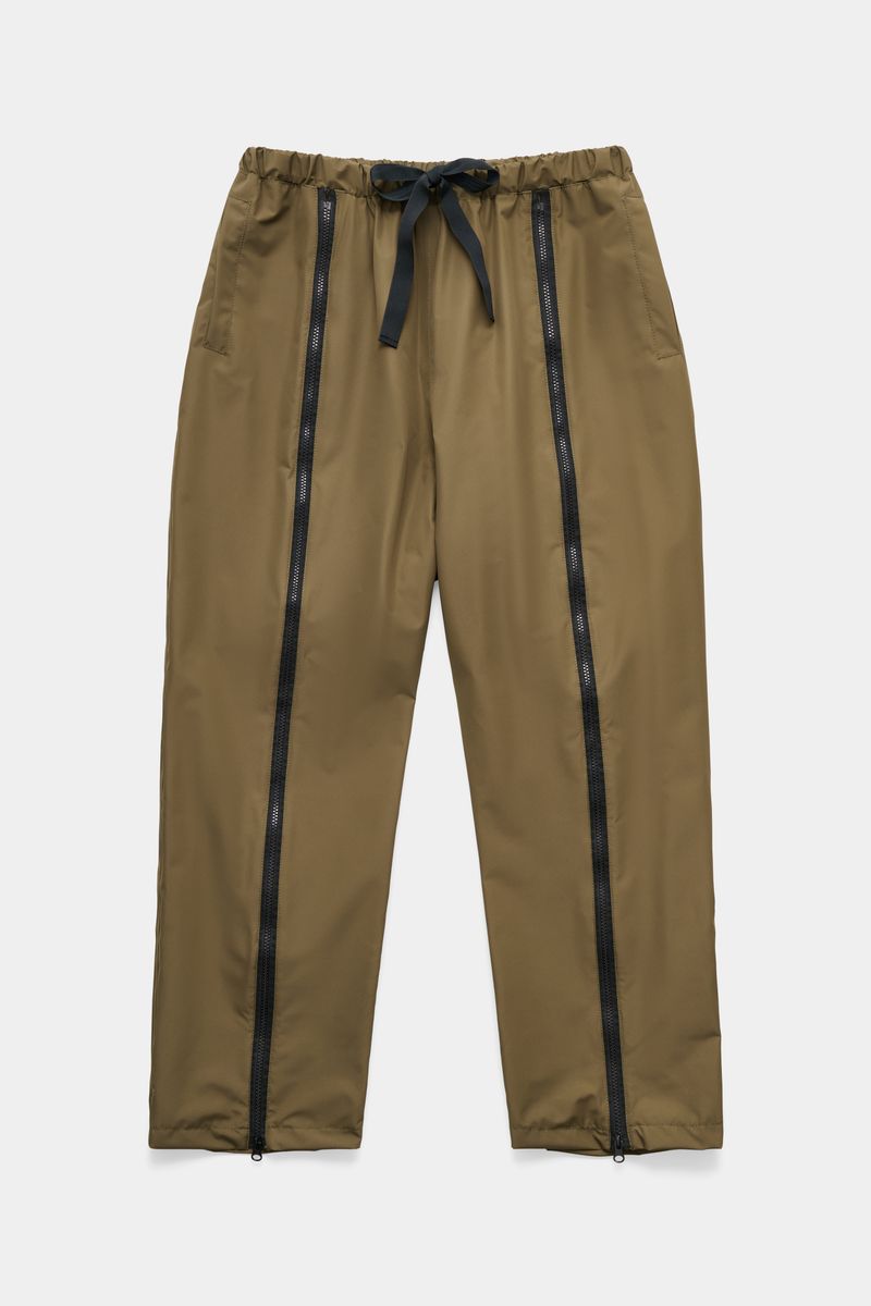 Stutterheim Bash Zip Nylon Rain Trouser Matte Green