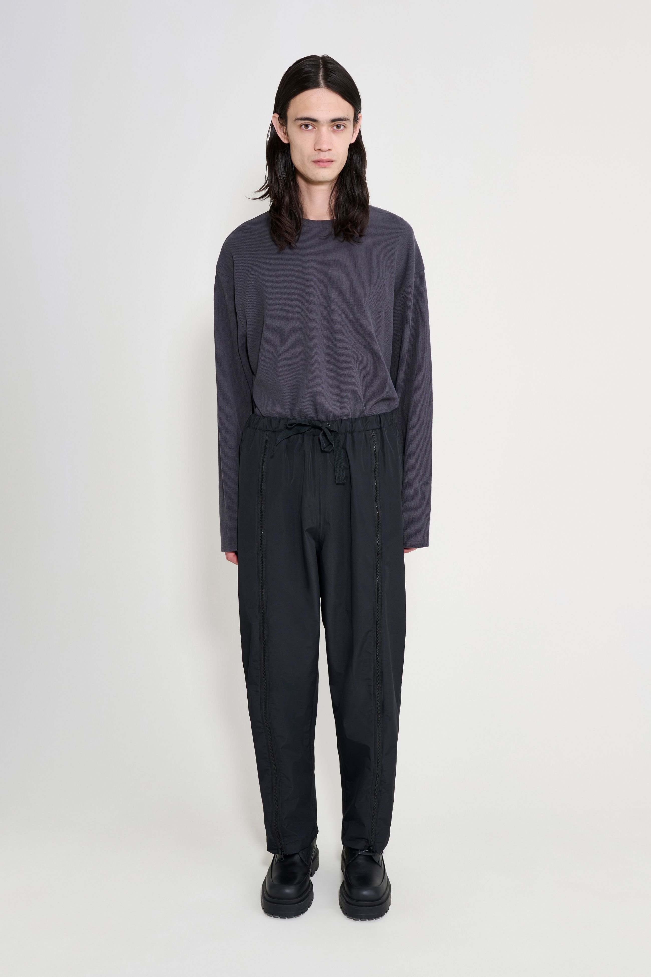 stutterheim bash zip trousers black men