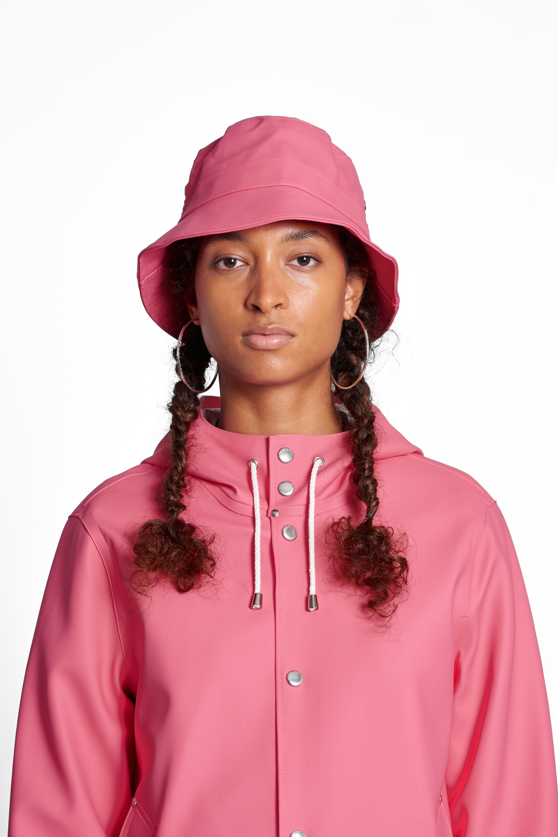 stutterheim beckholmen bucket hat bubblegum accessories hats-and-scarves bucket-hats