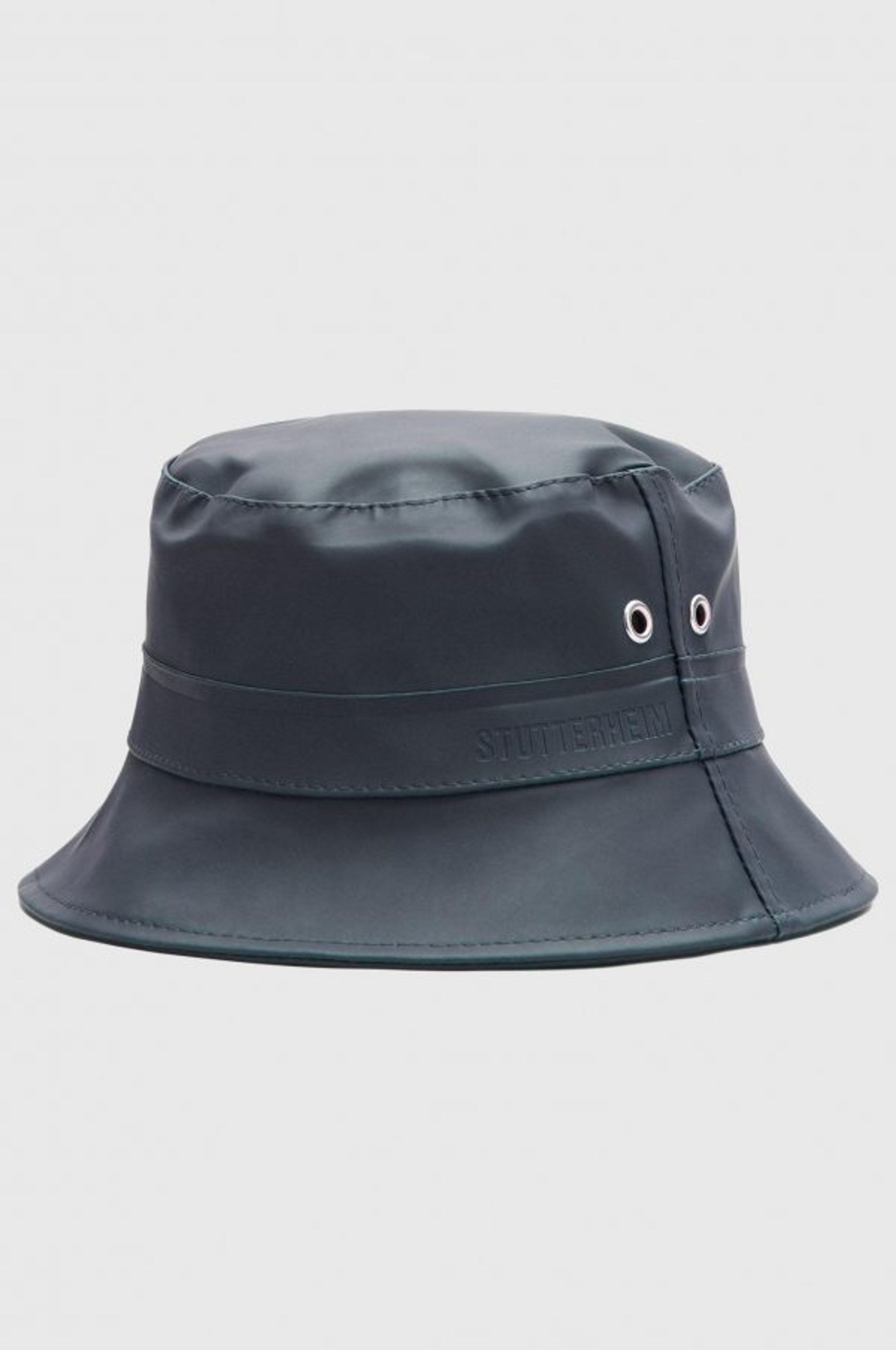 stutterheim beckholmen bucket hat charcoal accessories hats-and-scarves bucket-hats
