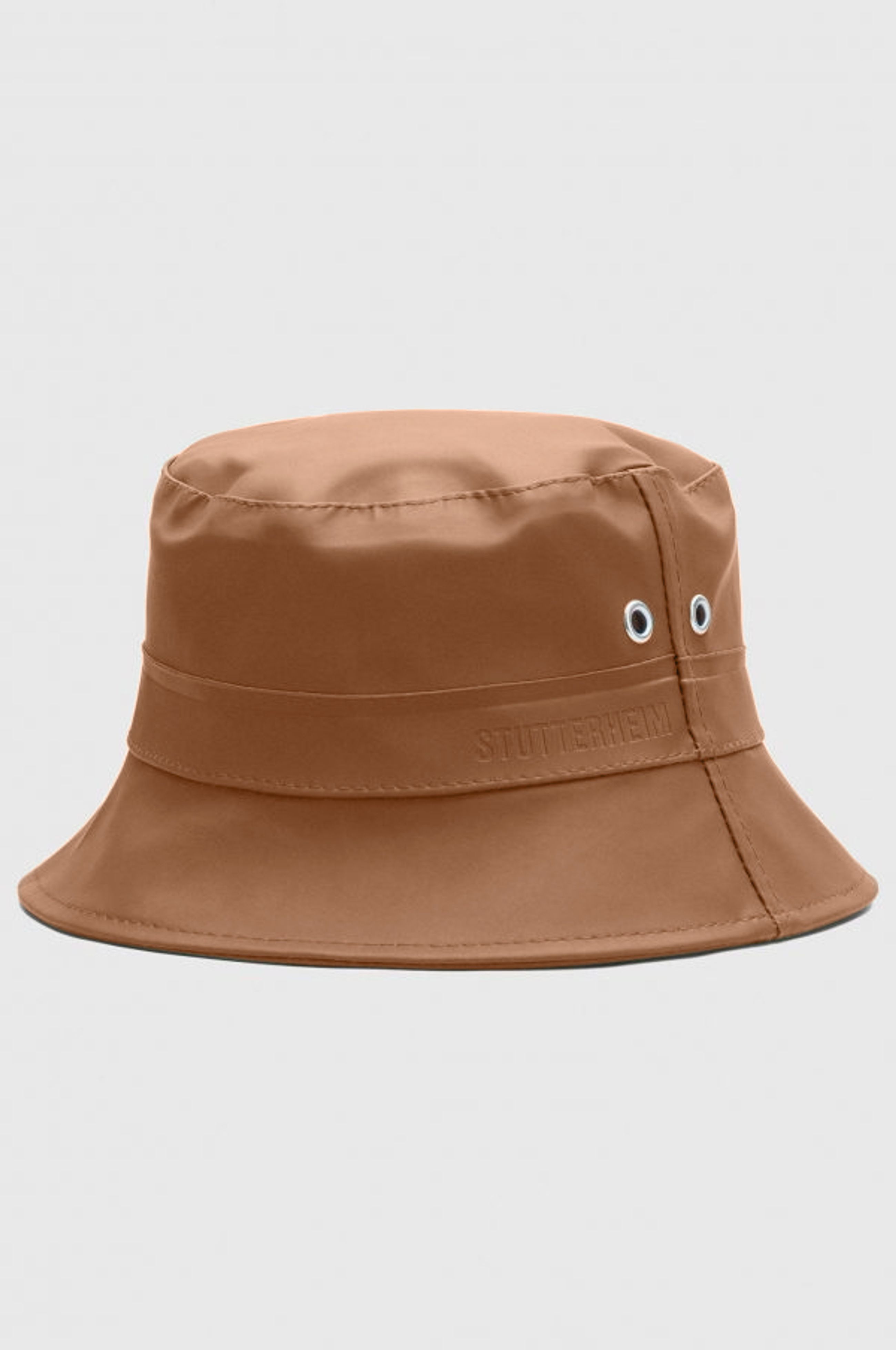 stutterheim beckholmen bucket hat cognac accessories hats-and-scarves bucket-hats