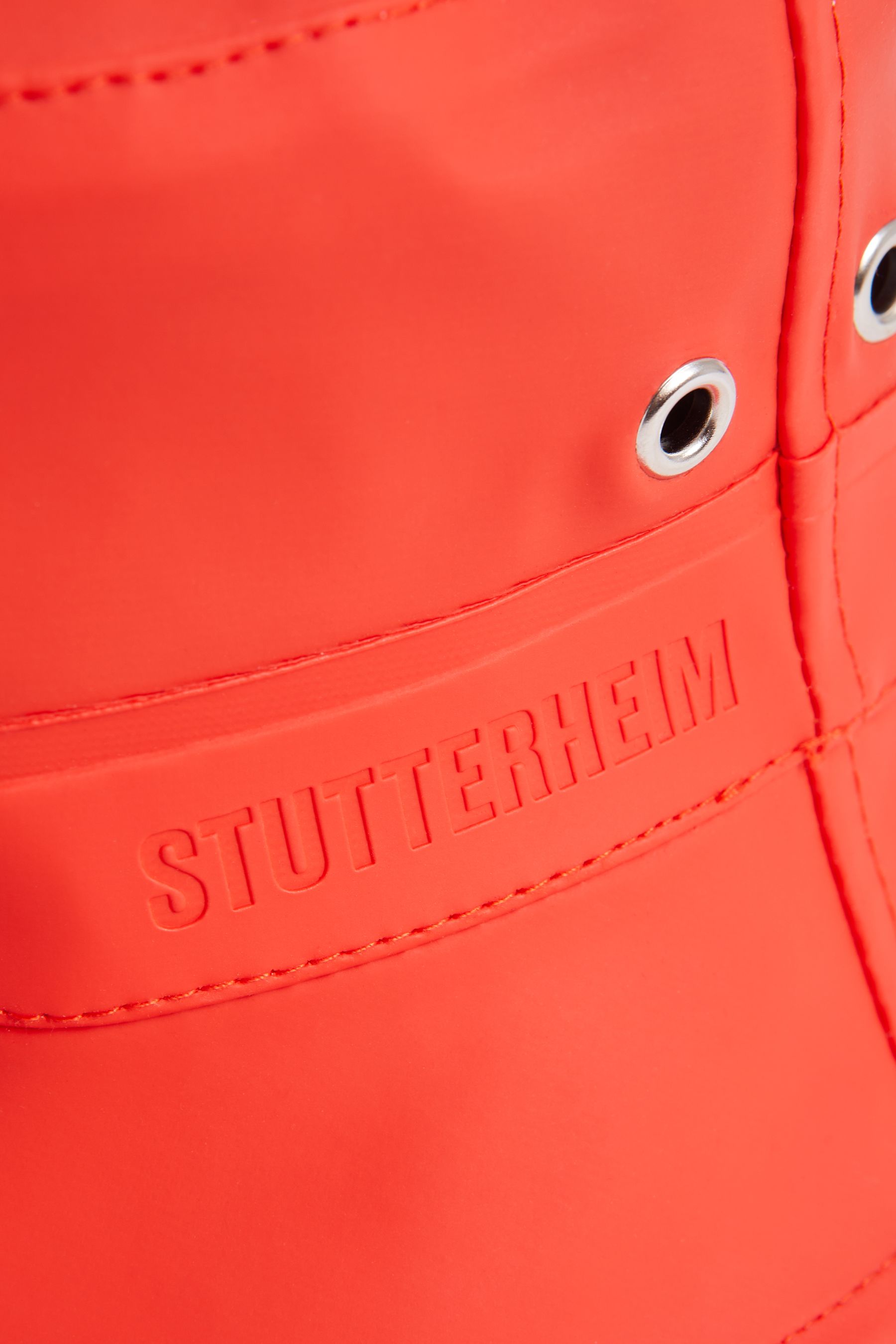 stutterheim beckholmen bucket hat fade red accessories hats-and-scarves bucket-hats