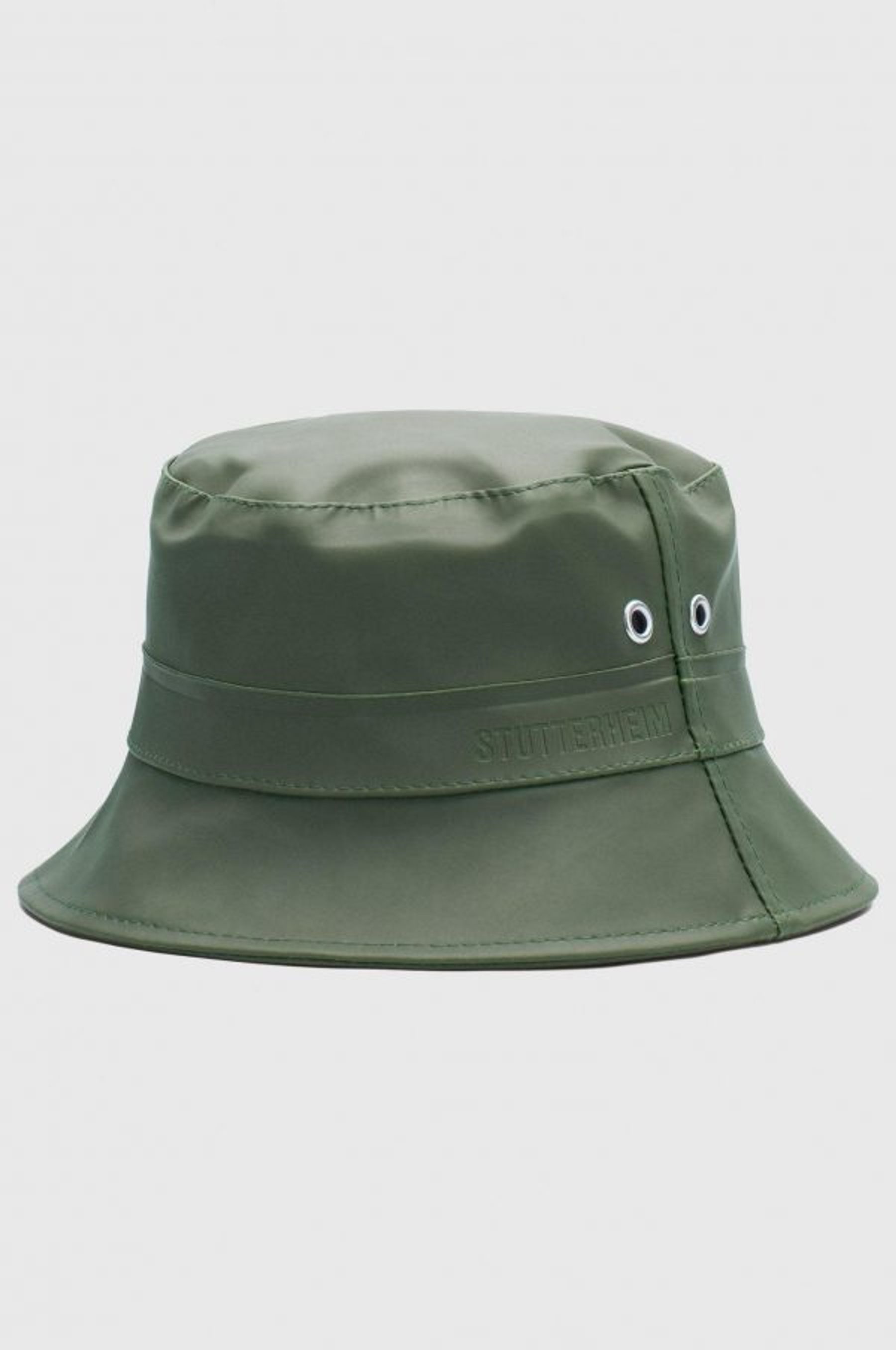 stutterheim beckholmen bucket hat green accessories hats-and-scarves bucket-hats