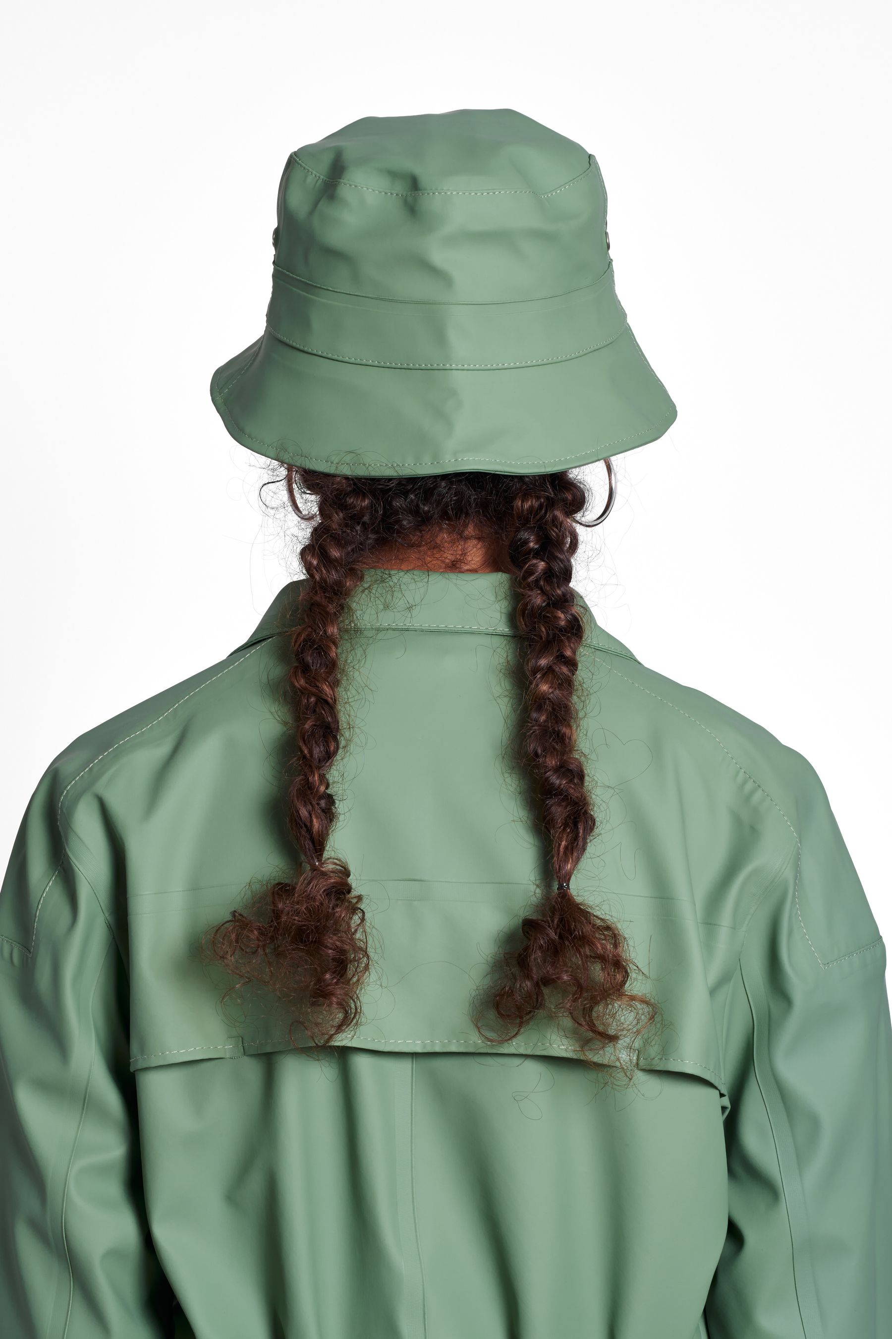 stutterheim beckholmen bucket hat loden green accessories hats-and-scarves bucket-hats