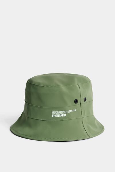 Beckholmen Matte Bucket Hat Dry Green | STUTTERHEIM US