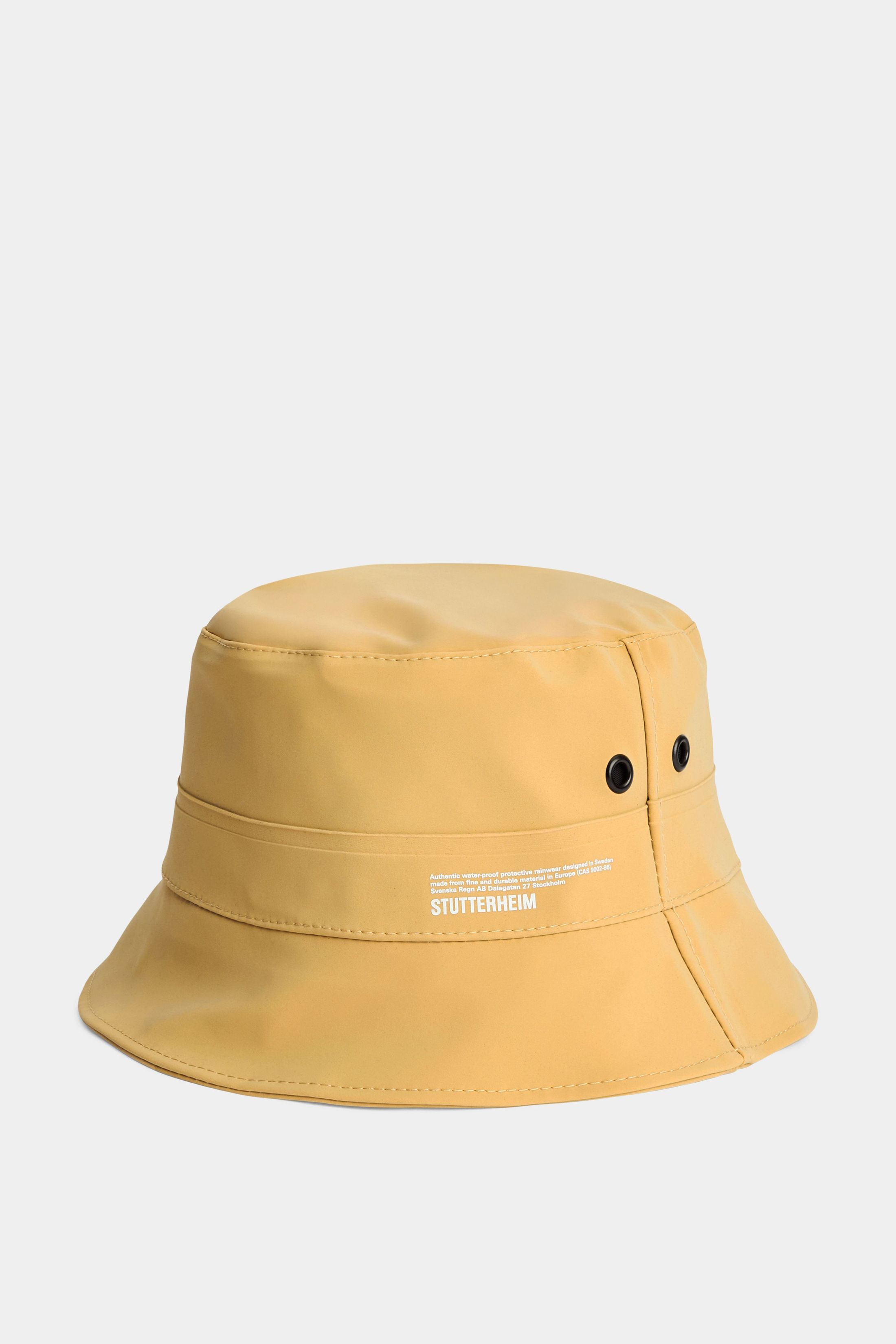 stutterheim beckholmen matte bucket hat sand accessories hats-and-scarves bucket-hats