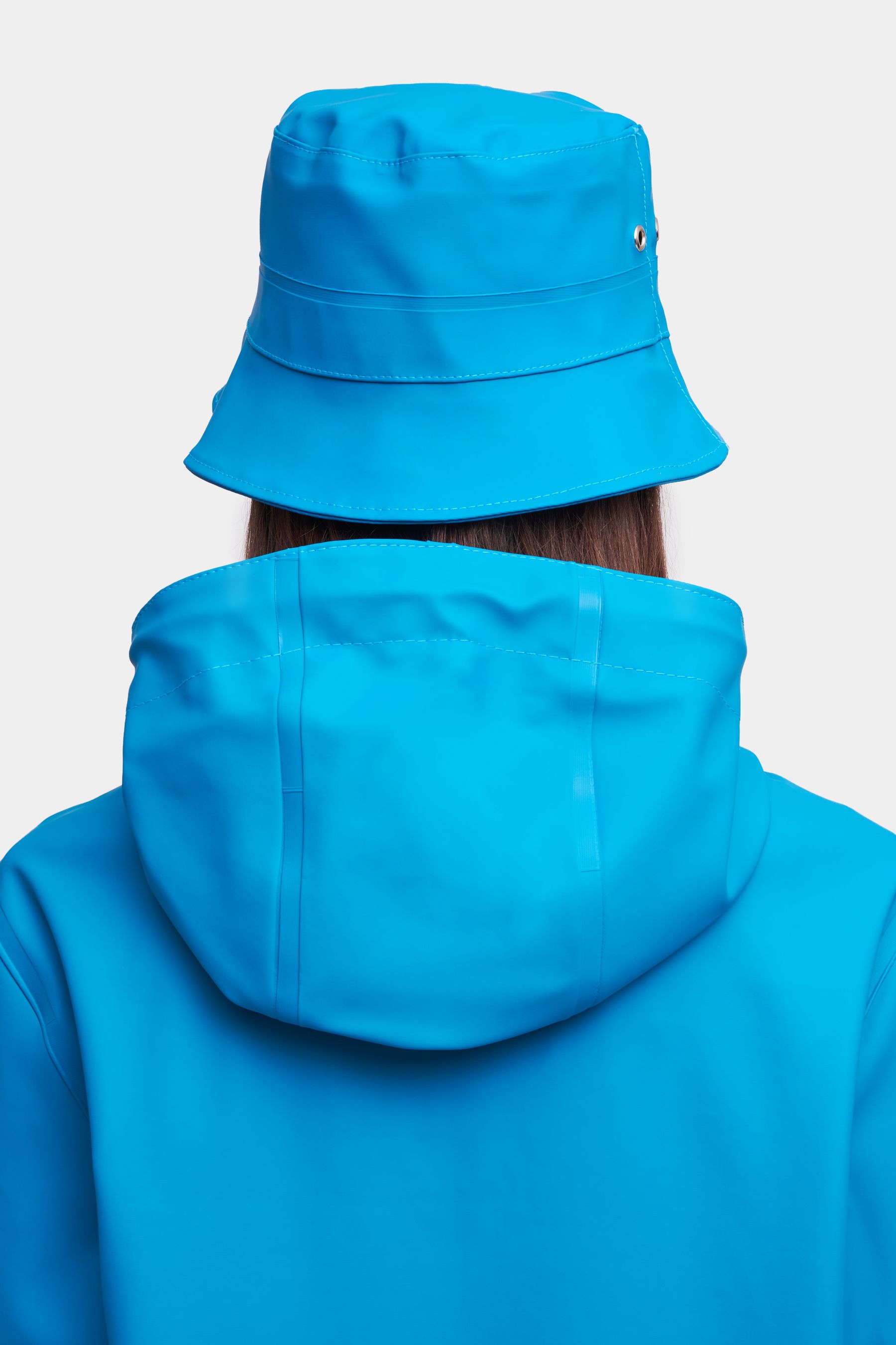 stutterheim beckholmen bucket hat mosaic blue accessories hats-and-scarves bucket-hats