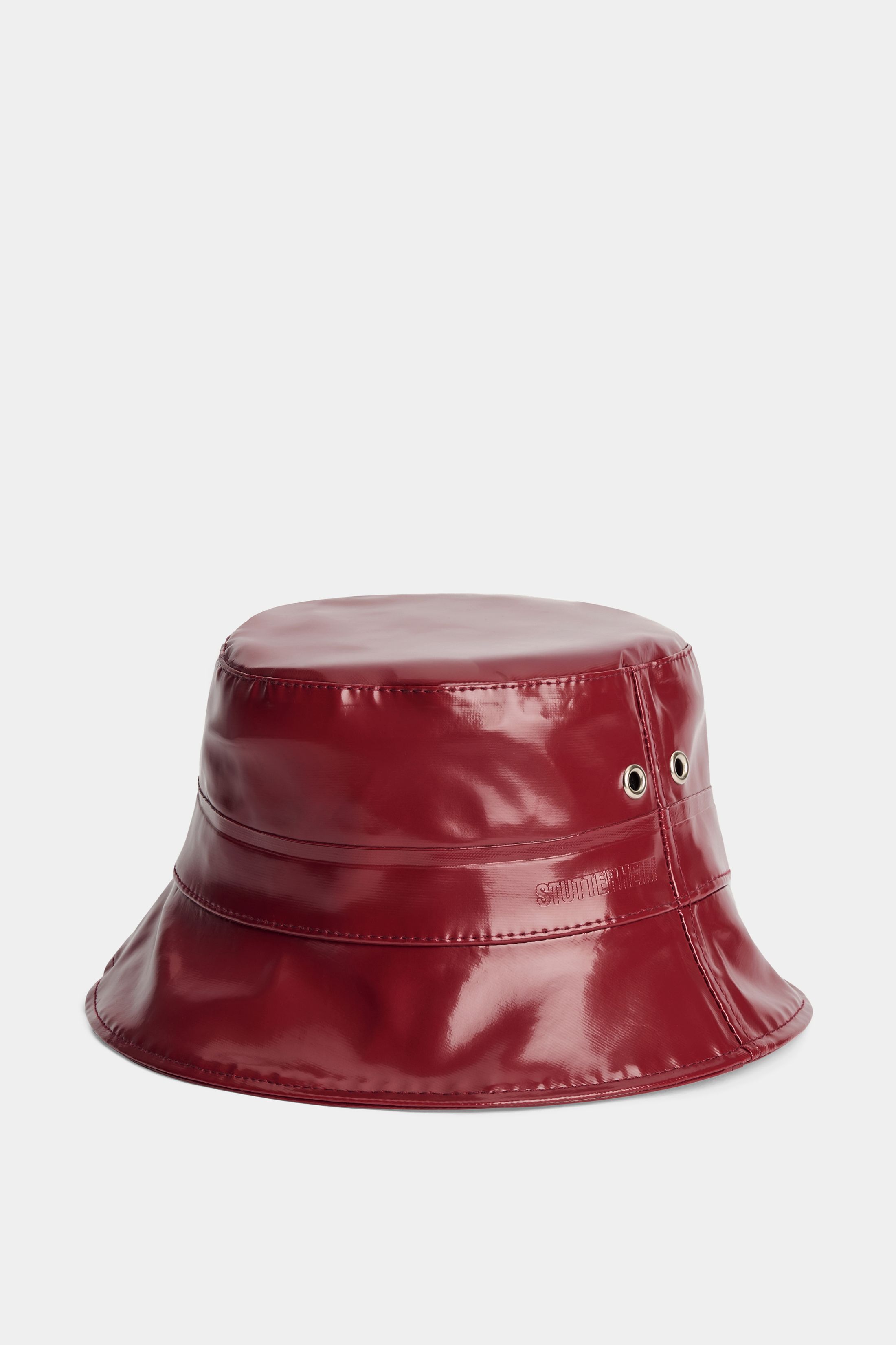 stutterheim beckholmen opal burgundy accessories hats-and-scarves bucket-hats