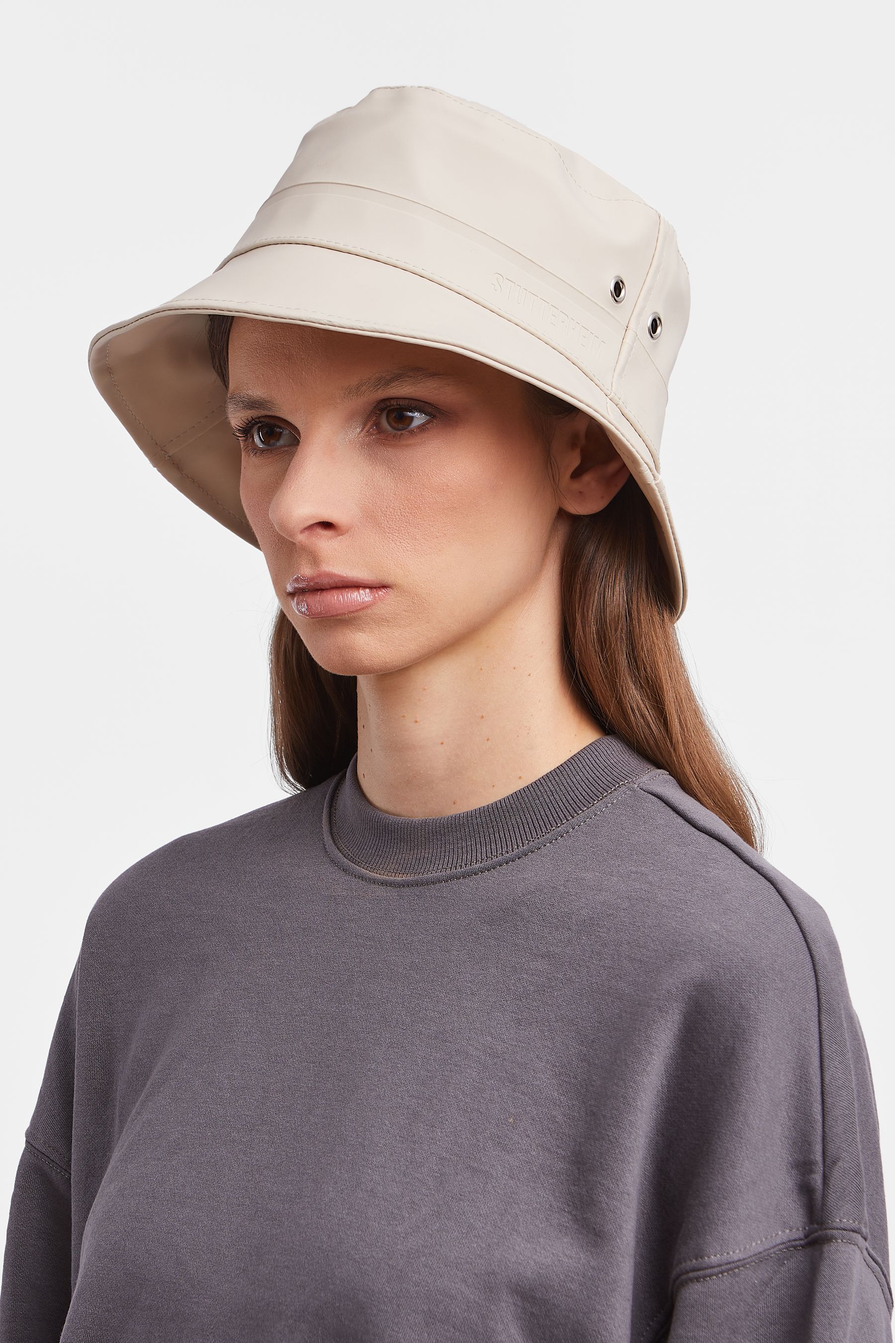 stutterheim beckholmen bucket hat oyster accessories hats-and-scarves bucket-hats