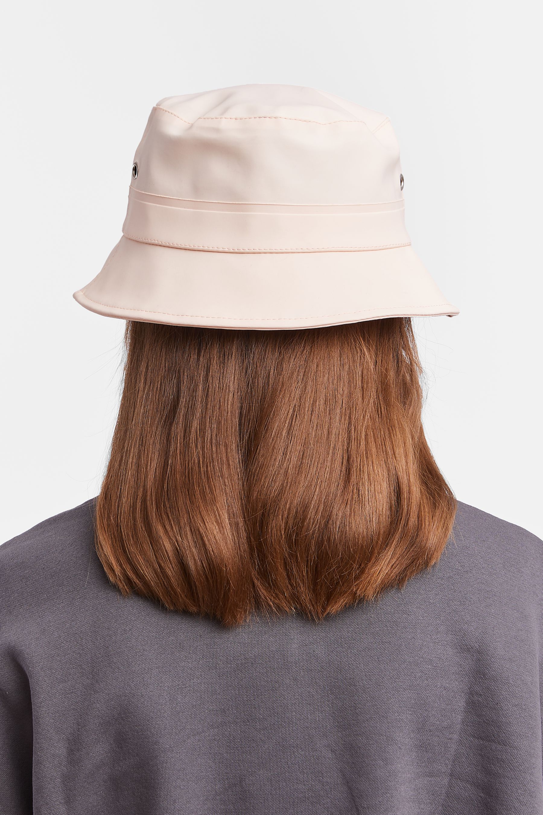 stutterheim beckholmen bucket hat peach accessories hats-and-scarves bucket-hats