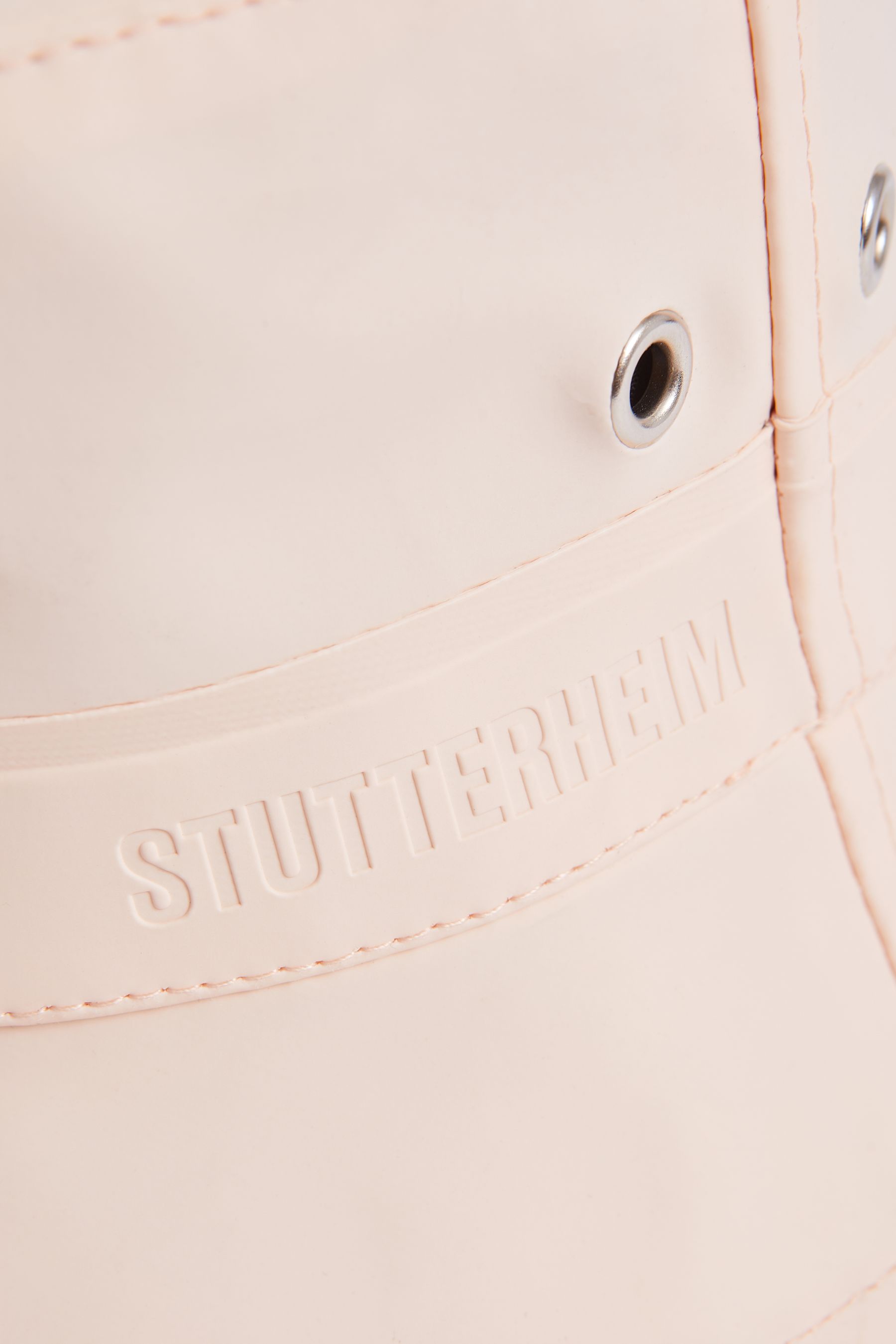 stutterheim beckholmen bucket hat peach accessories hats-and-scarves bucket-hats