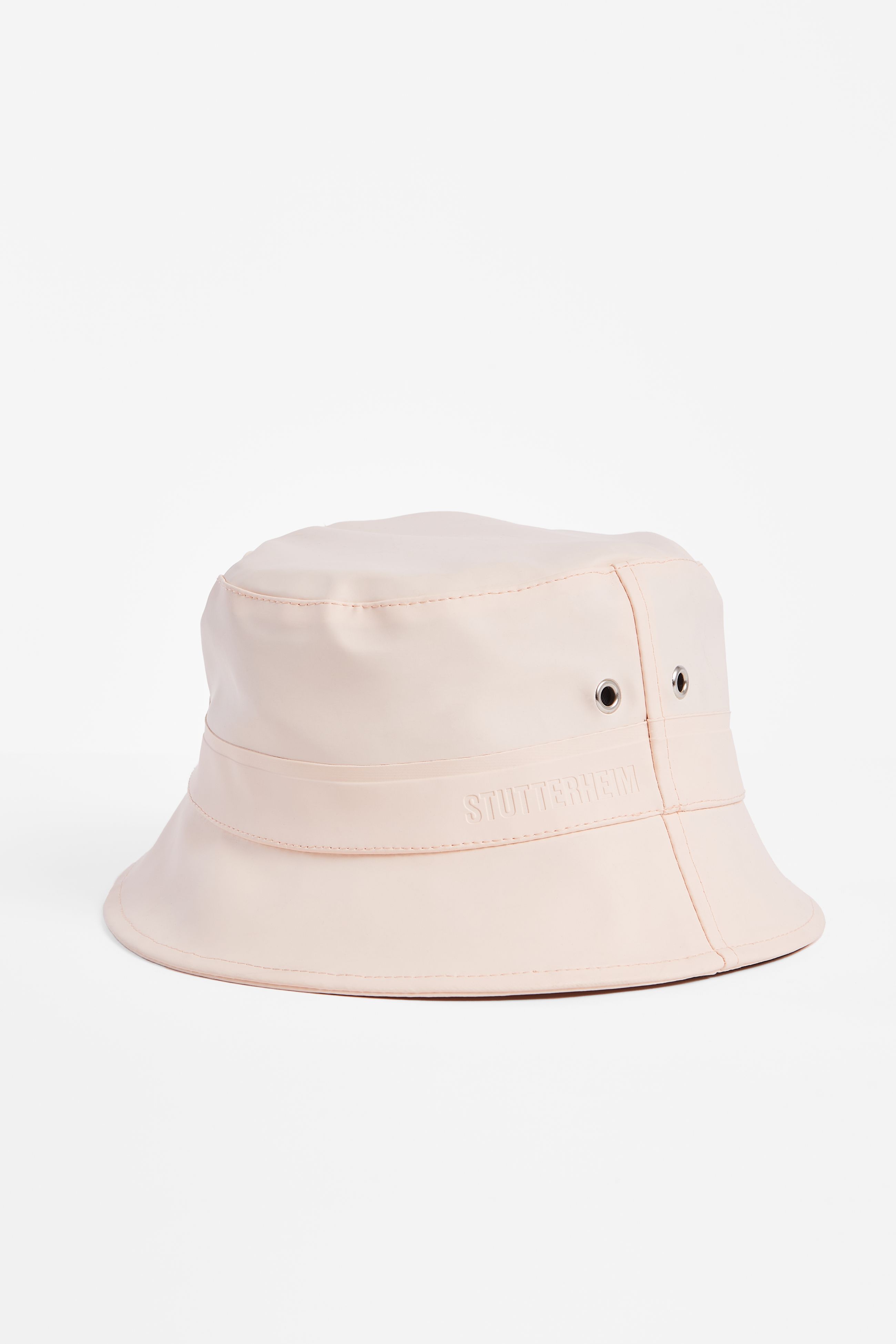 stutterheim beckholmen bucket hat peach accessories hats-and-scarves bucket-hats