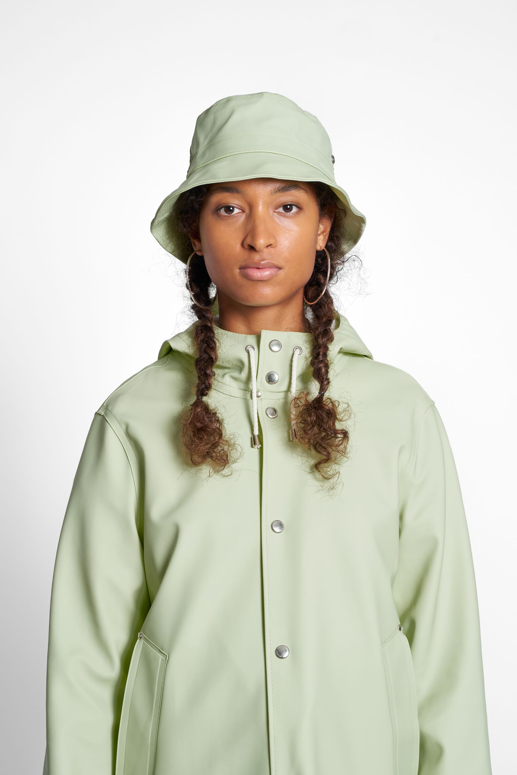 stutterheim beckholmen bucket hat seafoam green accessories hats-and-scarves bucket-hats