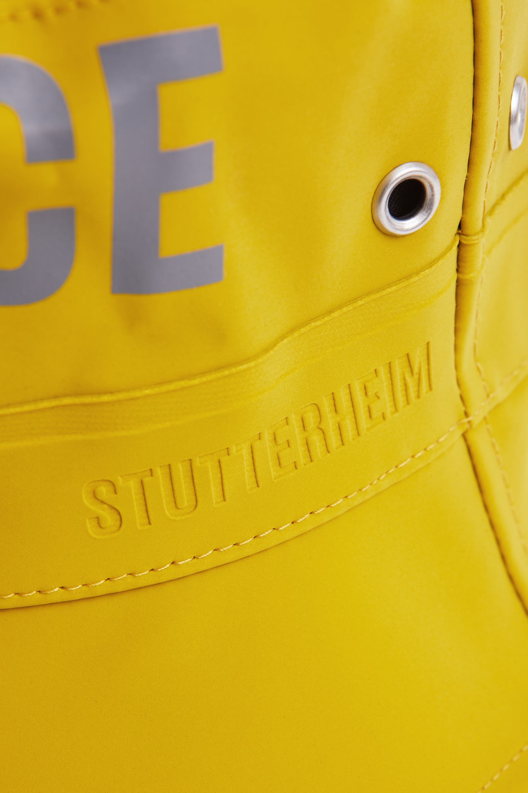 stutterheim beckholmen matte bucket hat gold accessories hats-and-scarves bucket-hats