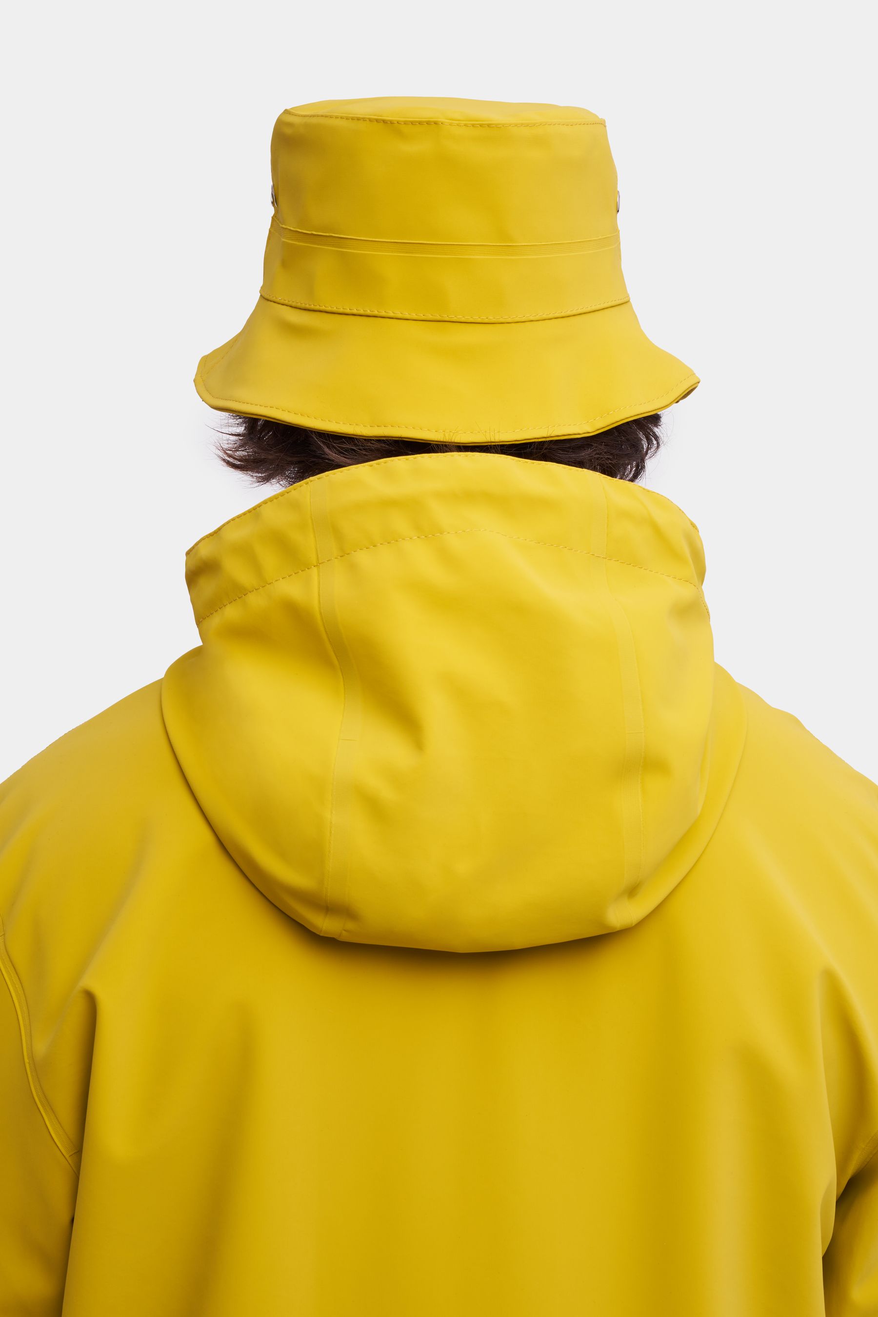 stutterheim beckholmen matte bucket hat gold accessories hats-and-scarves bucket-hats