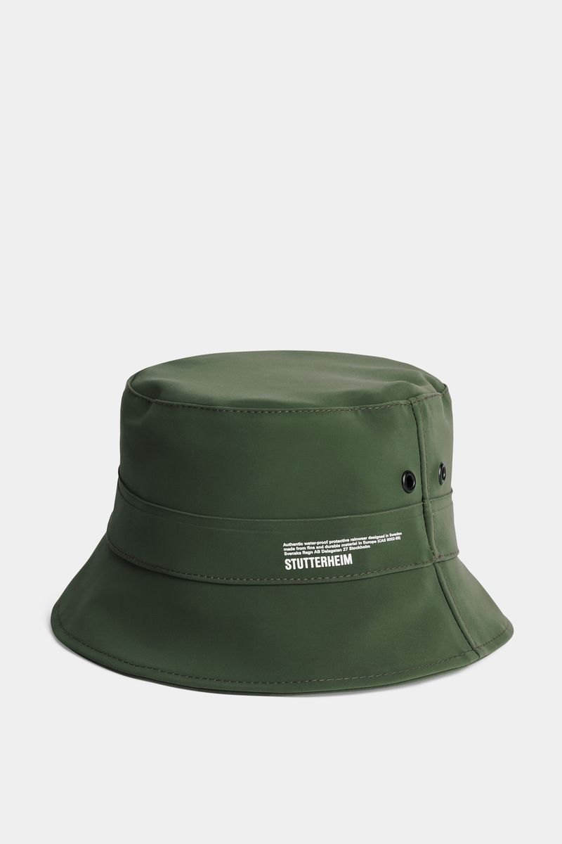 Stutterheim Beckholmen Matte Bucket Hat