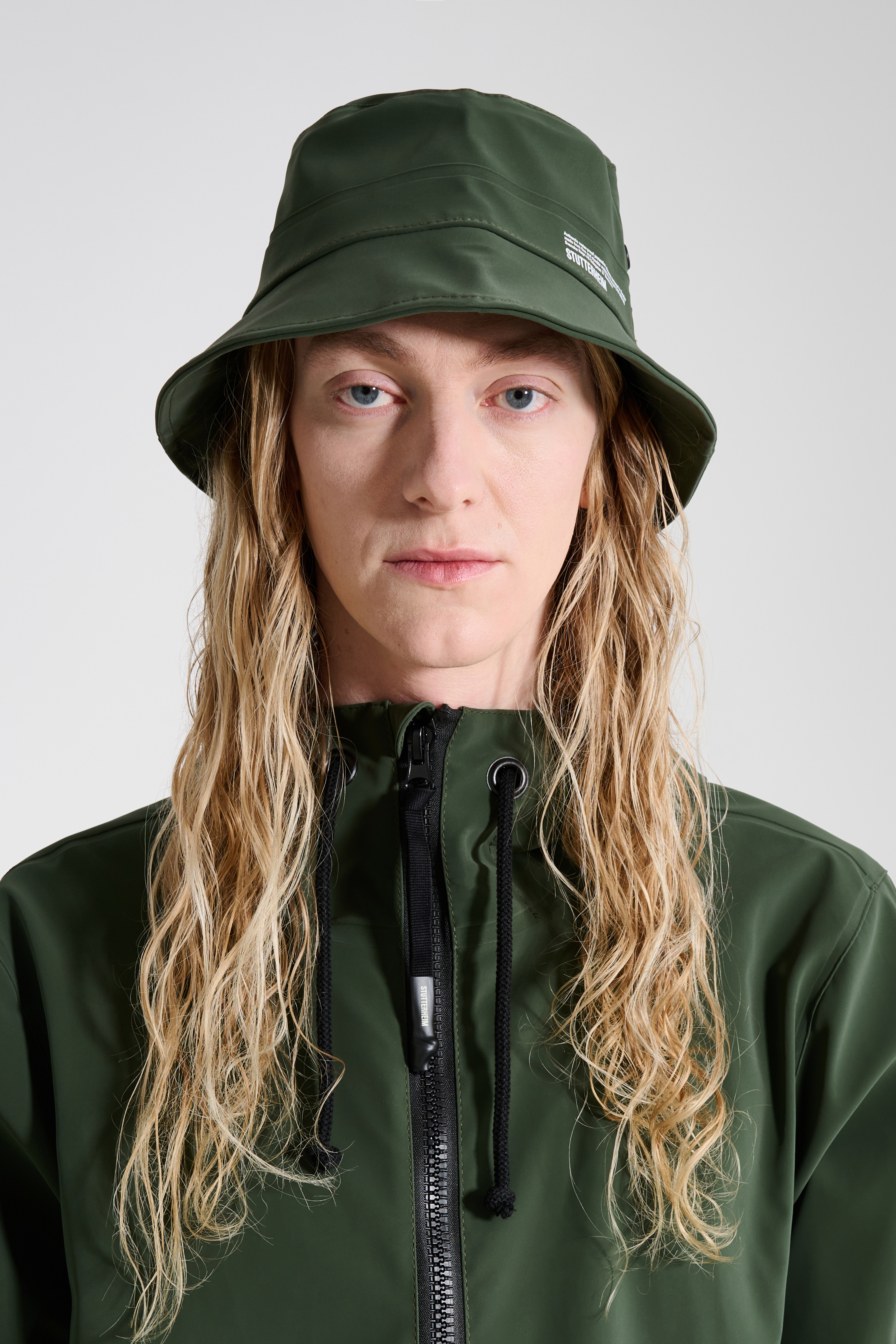 Beckholmen Matte Bucket Hat Green | STUTTERHEIM US