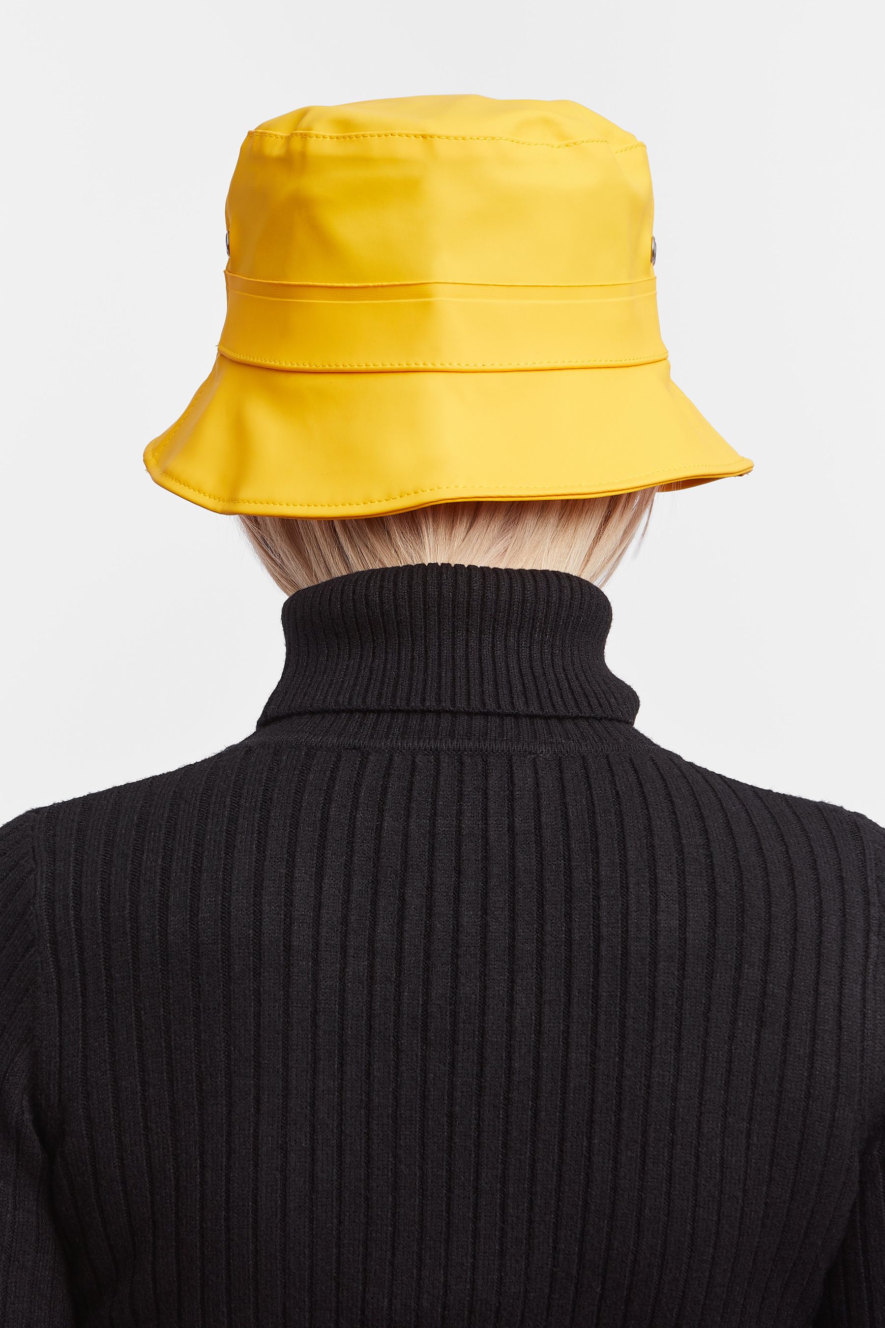 stutterheim beckholmen bucket hat yellow accessories hats-and-scarves bucket-hats