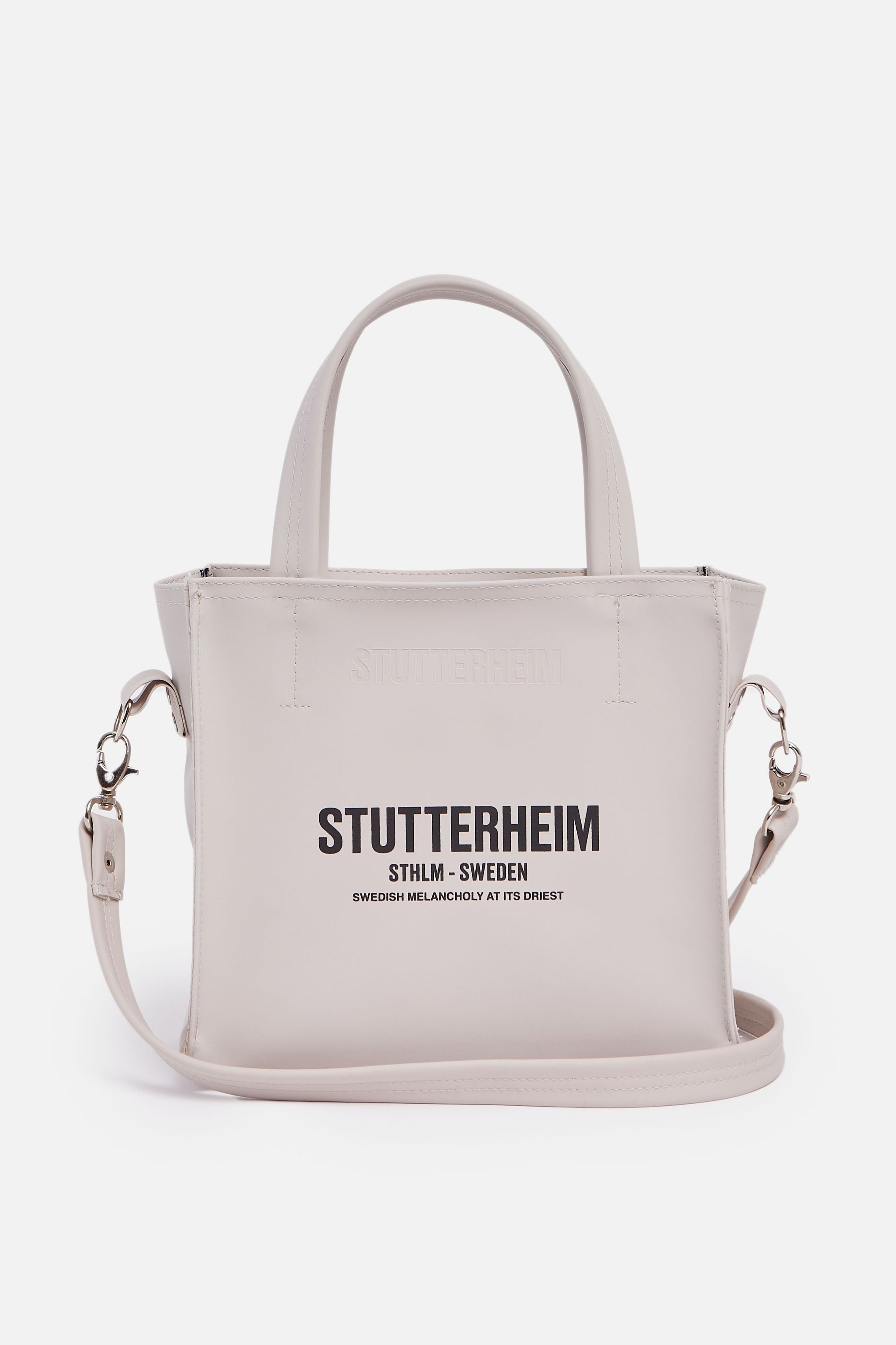 stutterheim biblio bag light sand accessories bags handbags