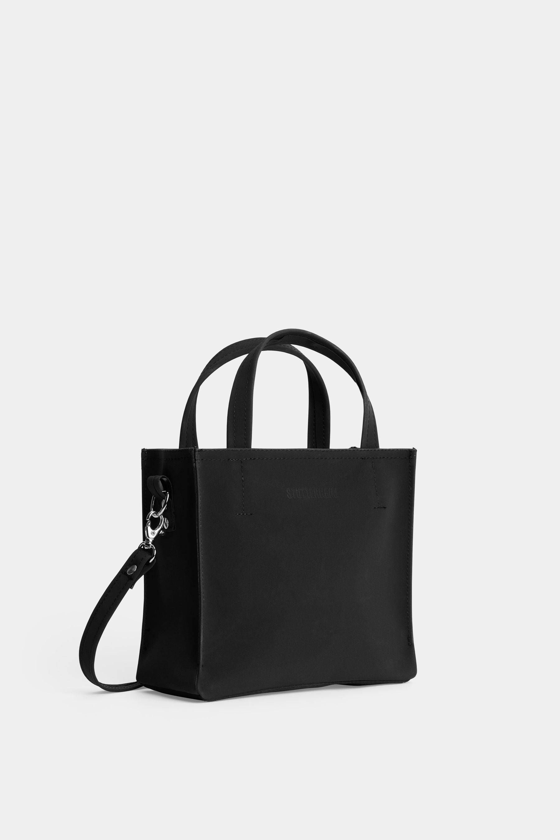 stutterheim biblio bag matte black accessories bags handbags
