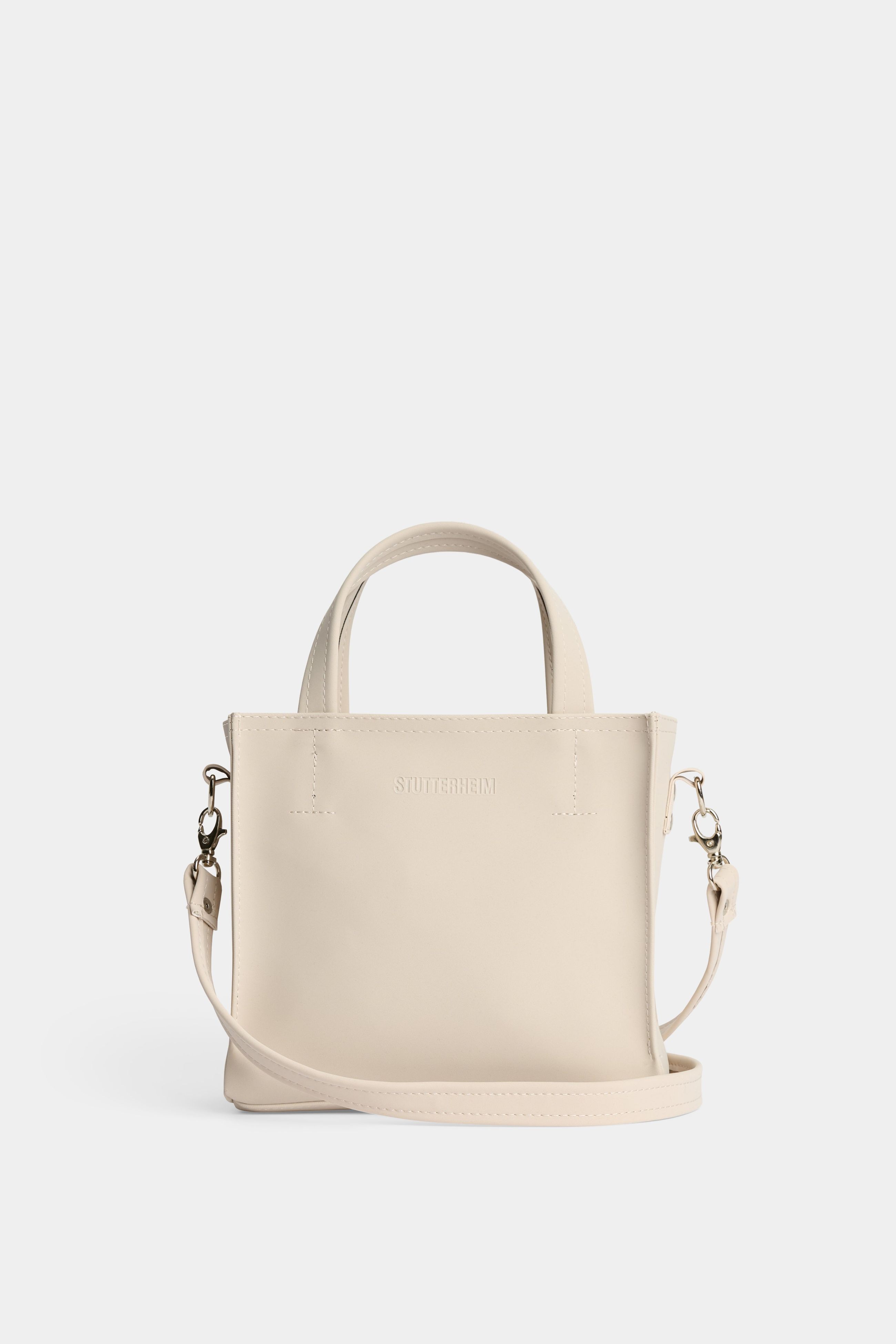 stutterheim biblio bag matte light sand accessories bags handbags
