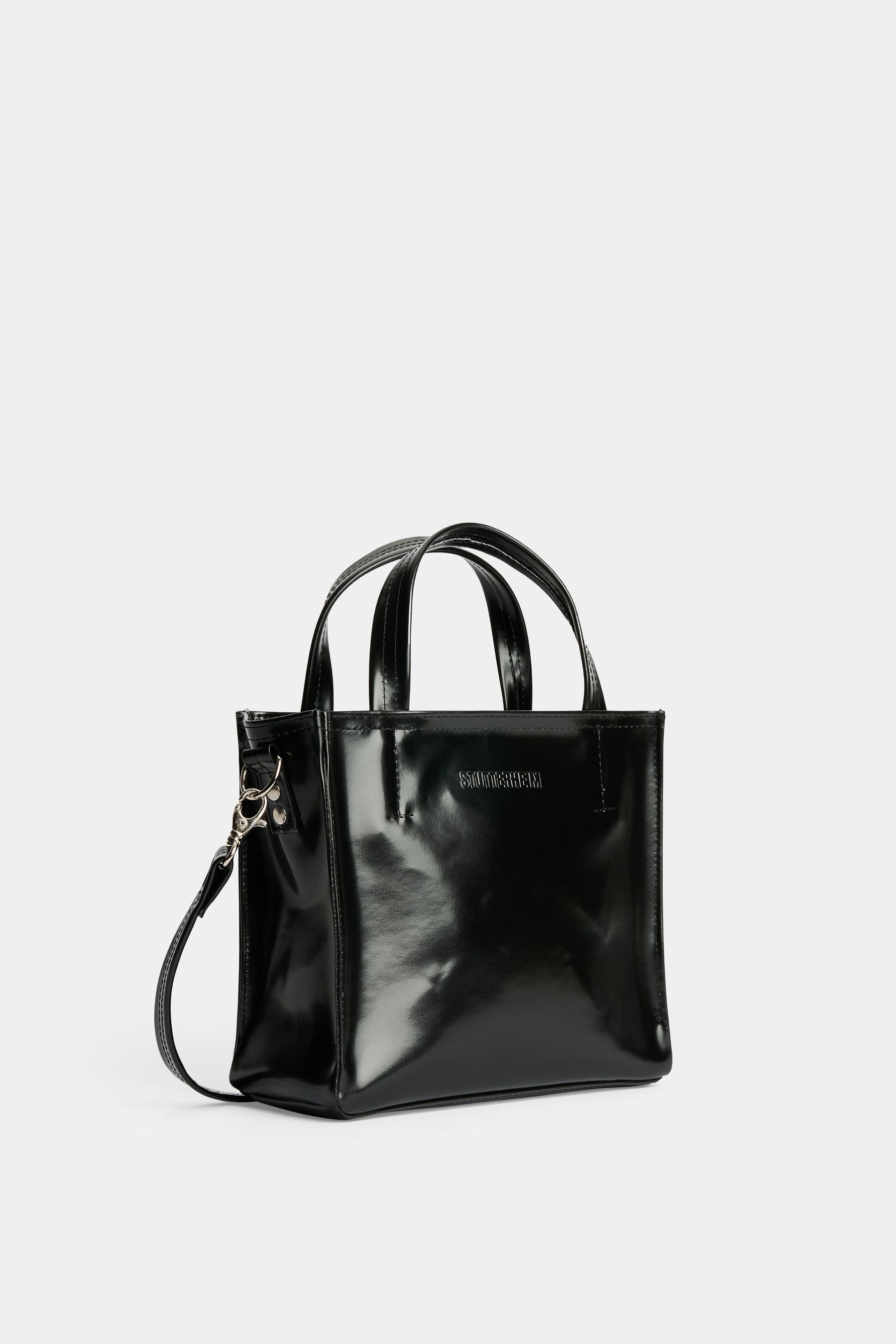 stutterheim biblio bag opal black accessories bags handbags