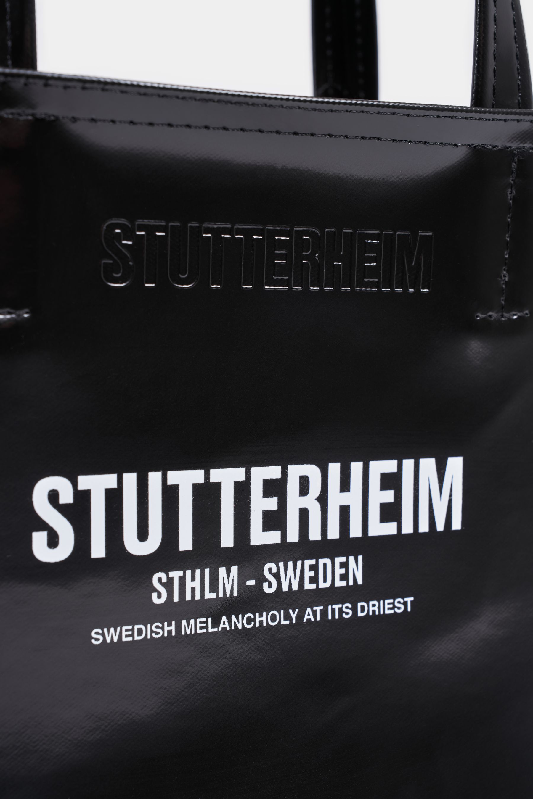 stutterheim biblio opal bag black accessories bags handbags