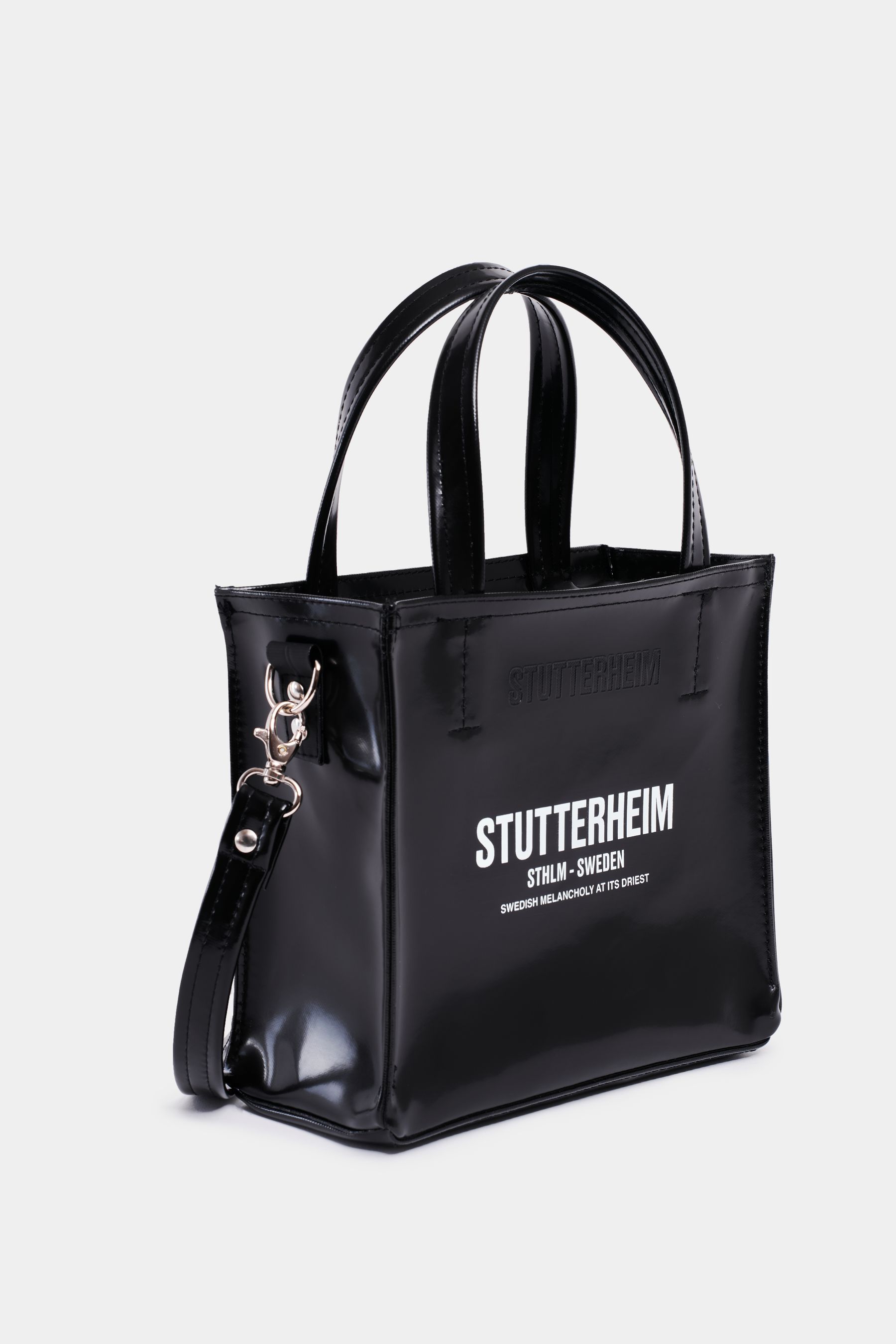 stutterheim biblio opal bag black accessories bags handbags