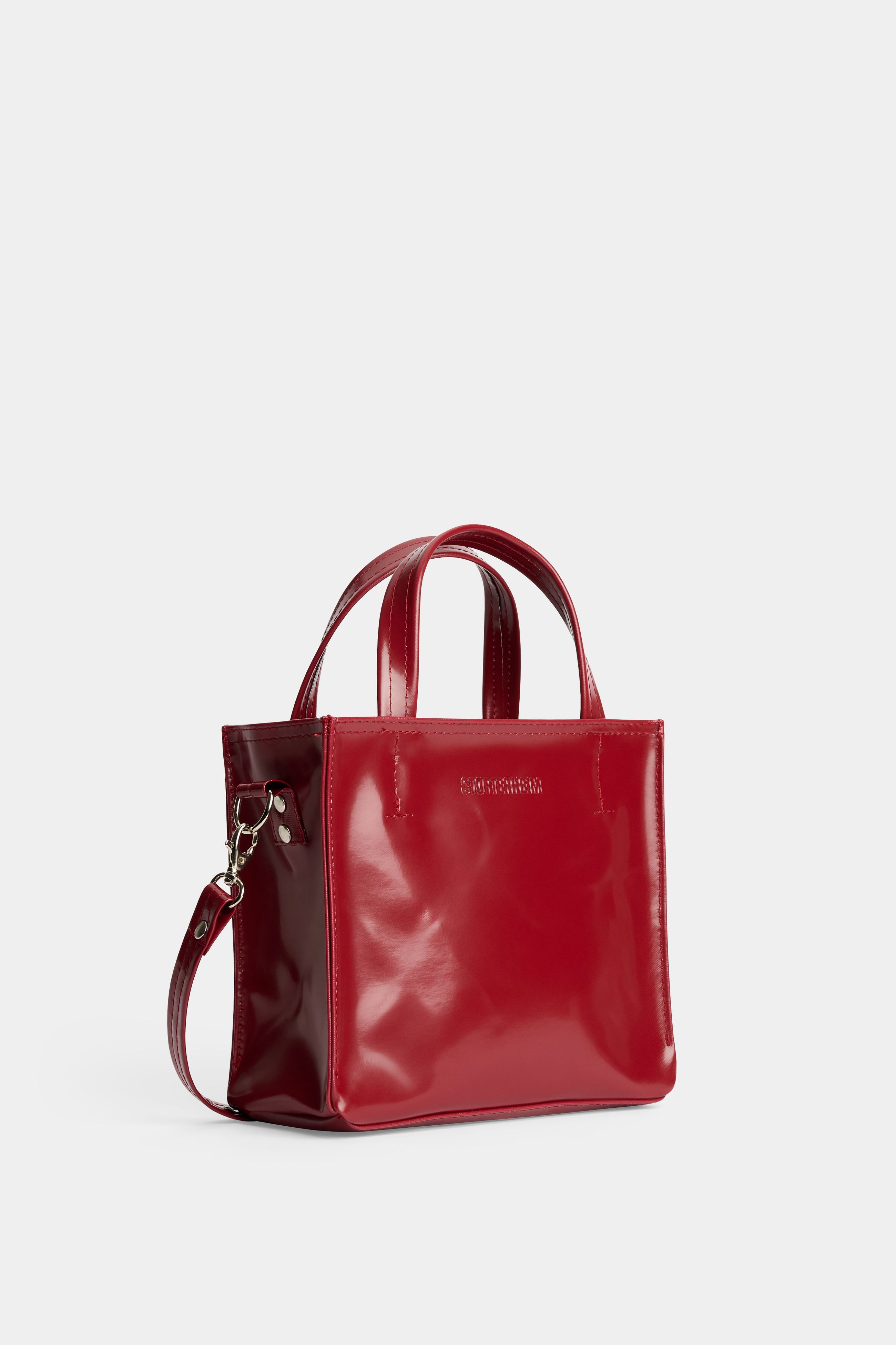 Stutterheim Biblio Bag Opal In Burgundy
