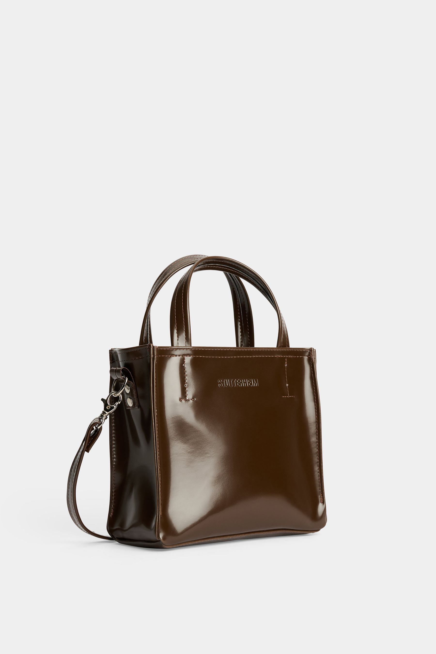 stutterheim biblio bag opal dark brown accessories bags handbags