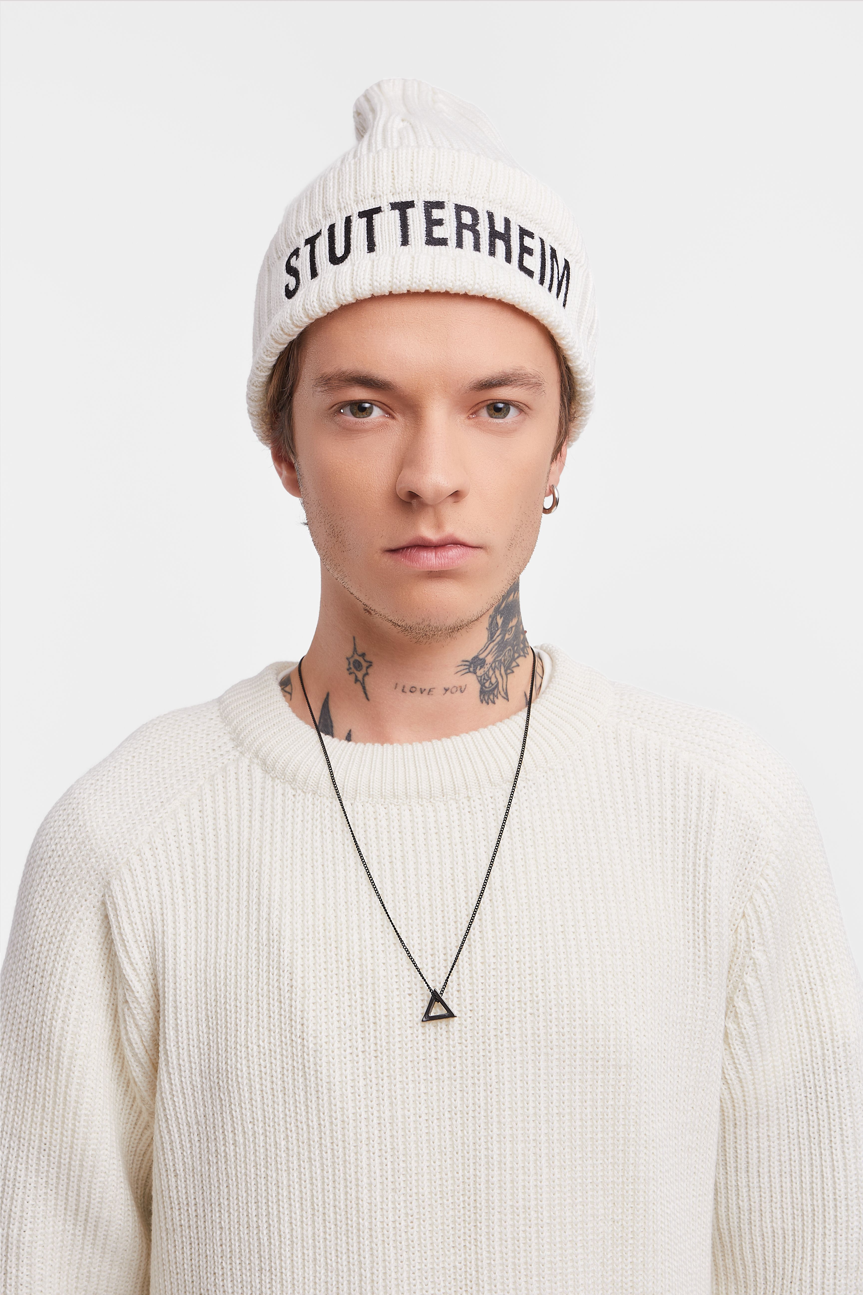 【vintage】90s White Beanie sullen Beanies for Men & Women | Sullen Clothing
